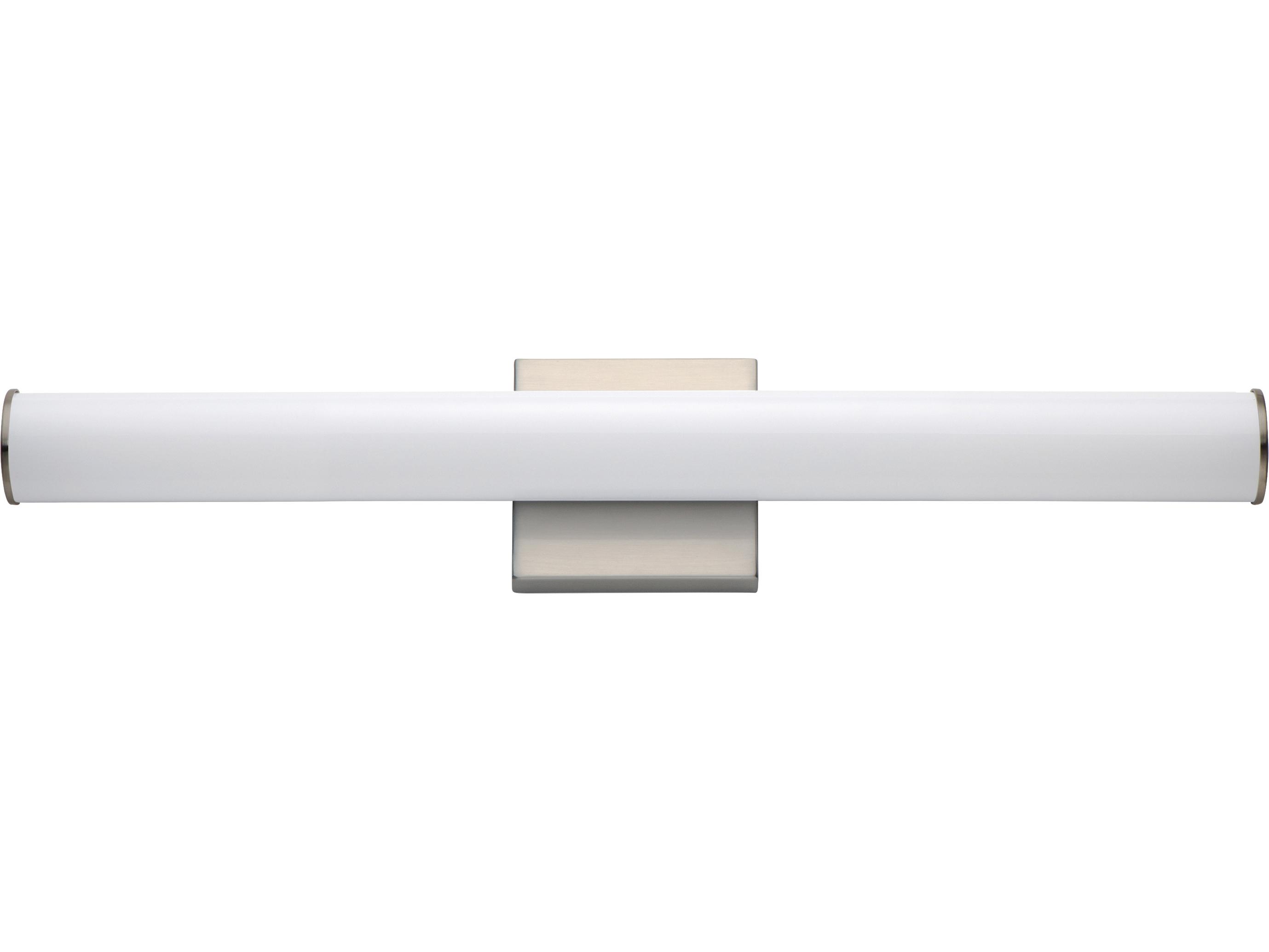 Maxim Lighting Rail 1-Light Satin Nickel Vanity Light