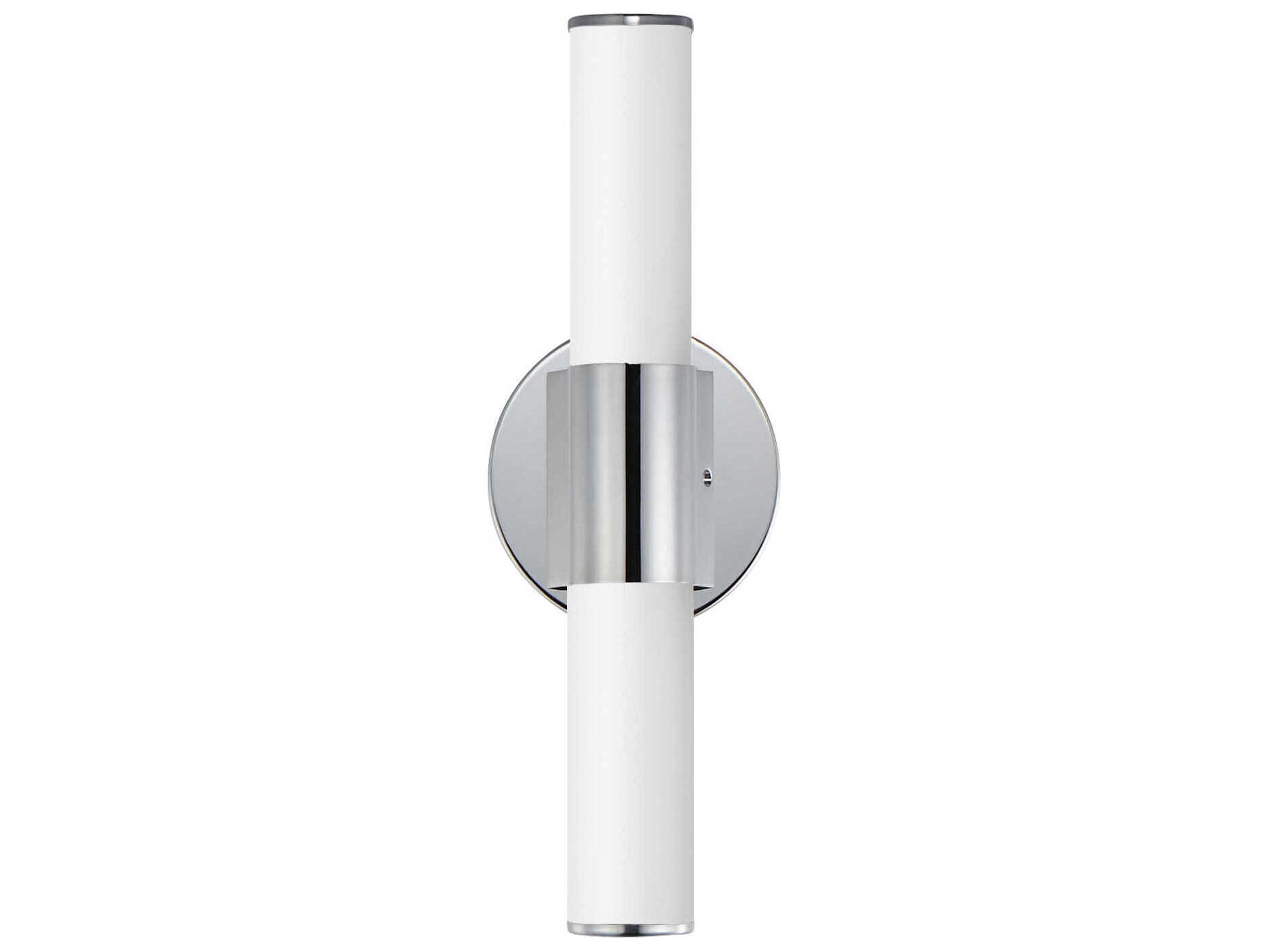 Maxim Lighting Tubo 1-Light Polished Chrome Vanity Light