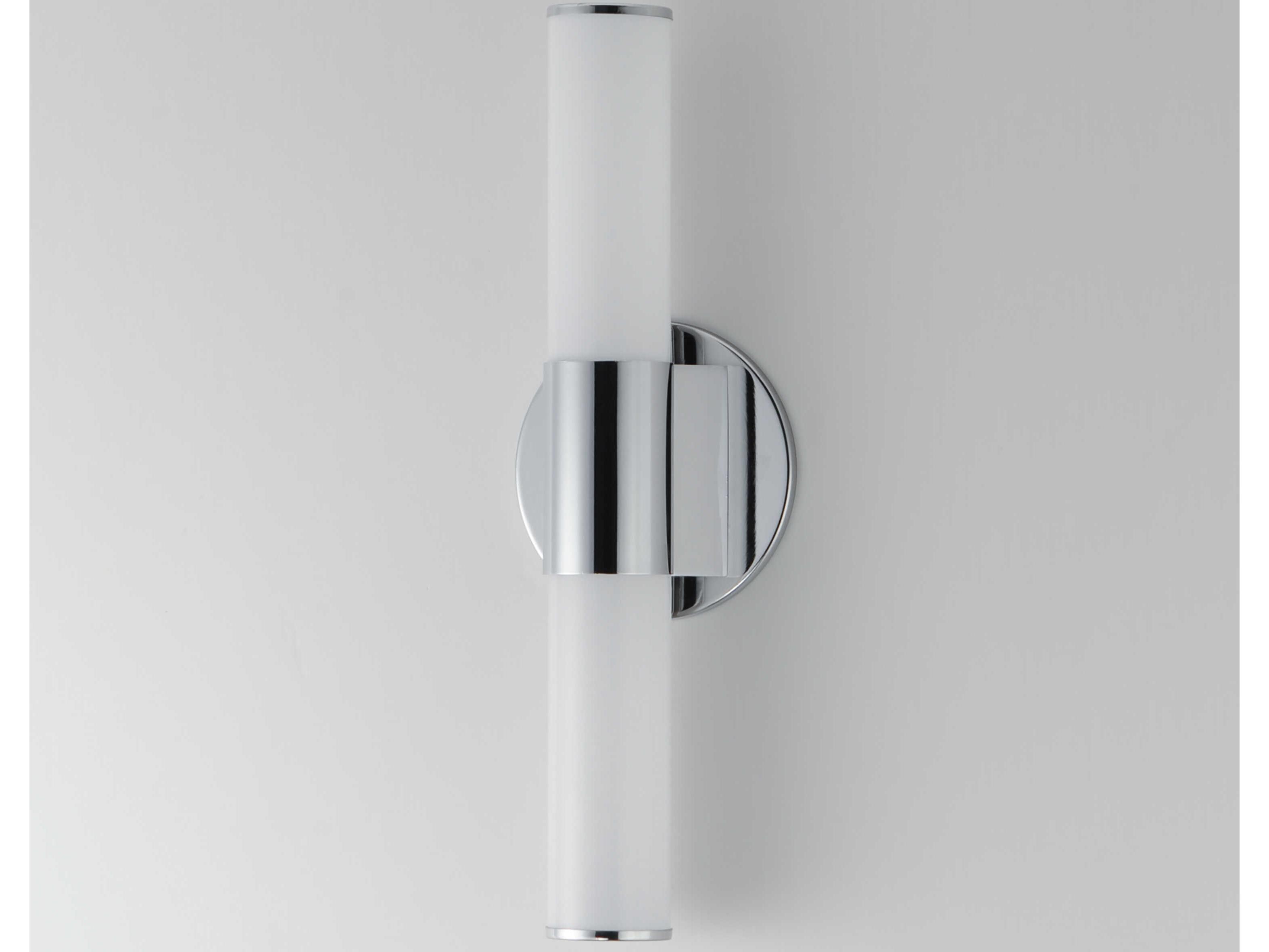 Maxim Lighting Tubo 1-Light Polished Chrome Vanity Light