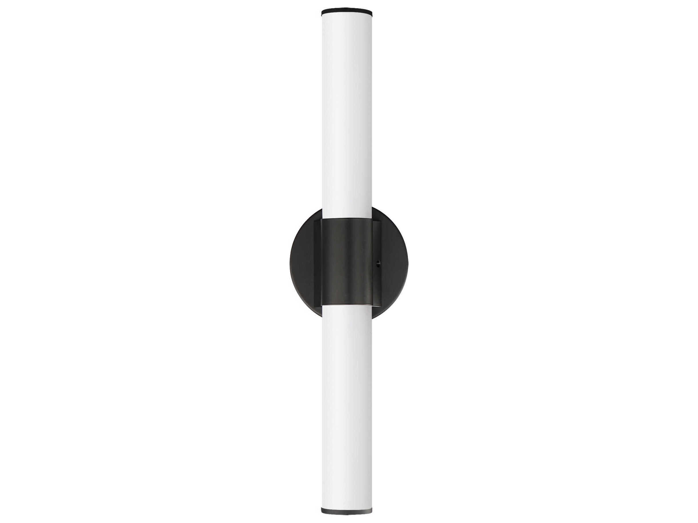 Maxim Lighting Tubo 1-Light Black Vanity Light