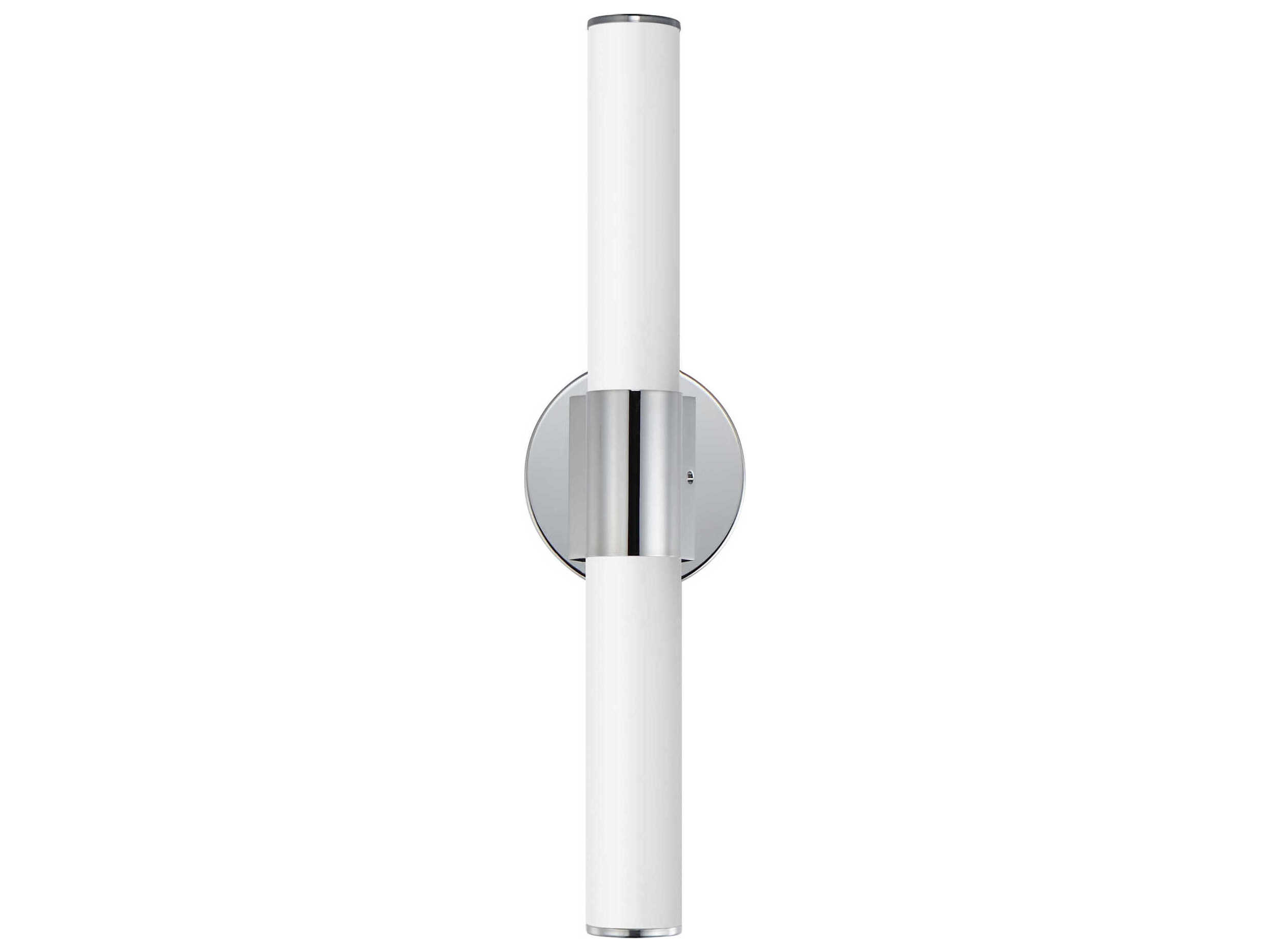 Maxim Lighting Tubo 1-Light Polished Chrome Vanity Light