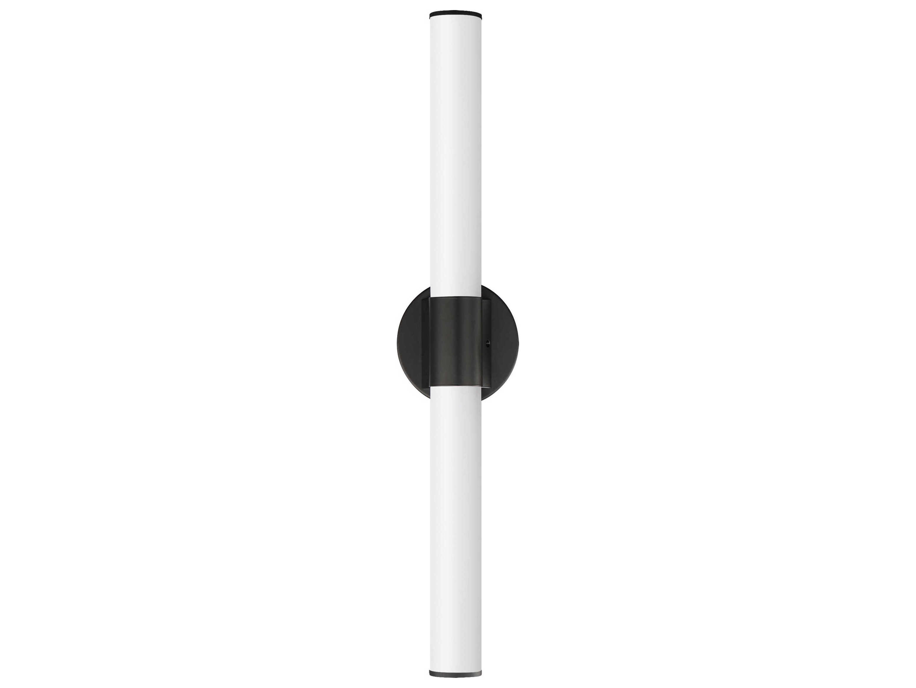 Maxim Lighting Tubo 1-Light Black Vanity Light