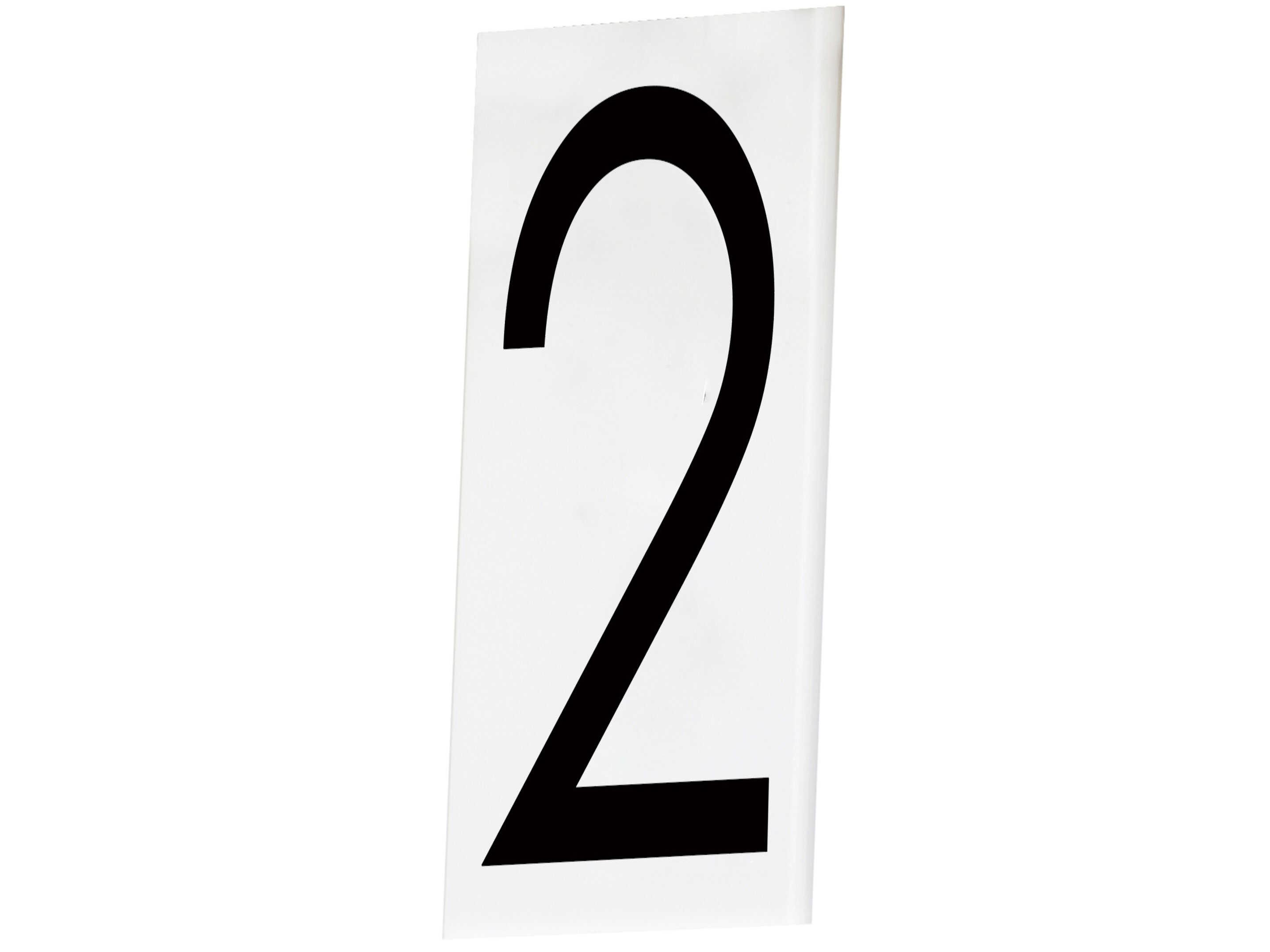 Maxim Lighting Address Singleton House Number-2 Wall Plate