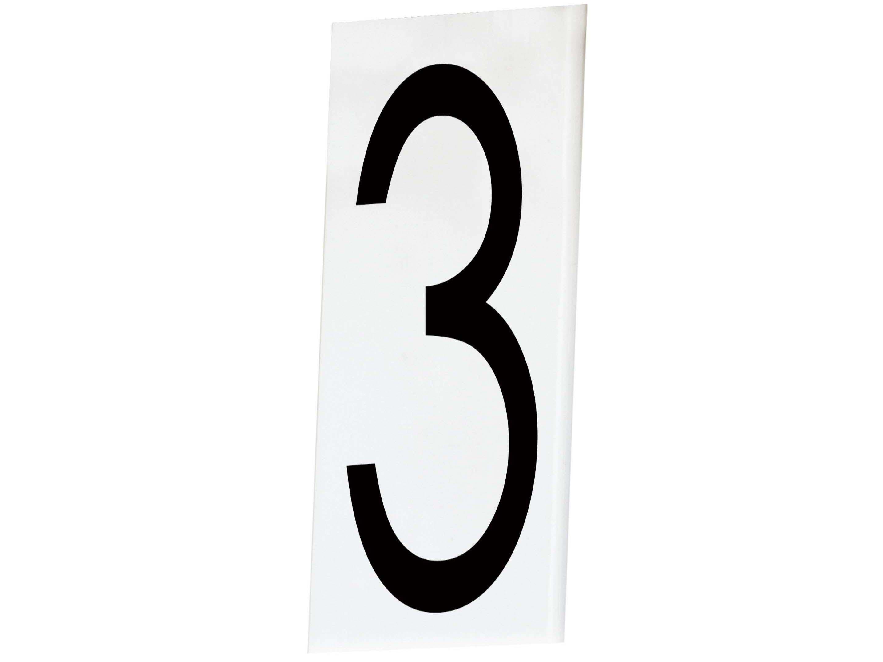 Maxim Lighting Address Singleton House Number-3 Wall Plate