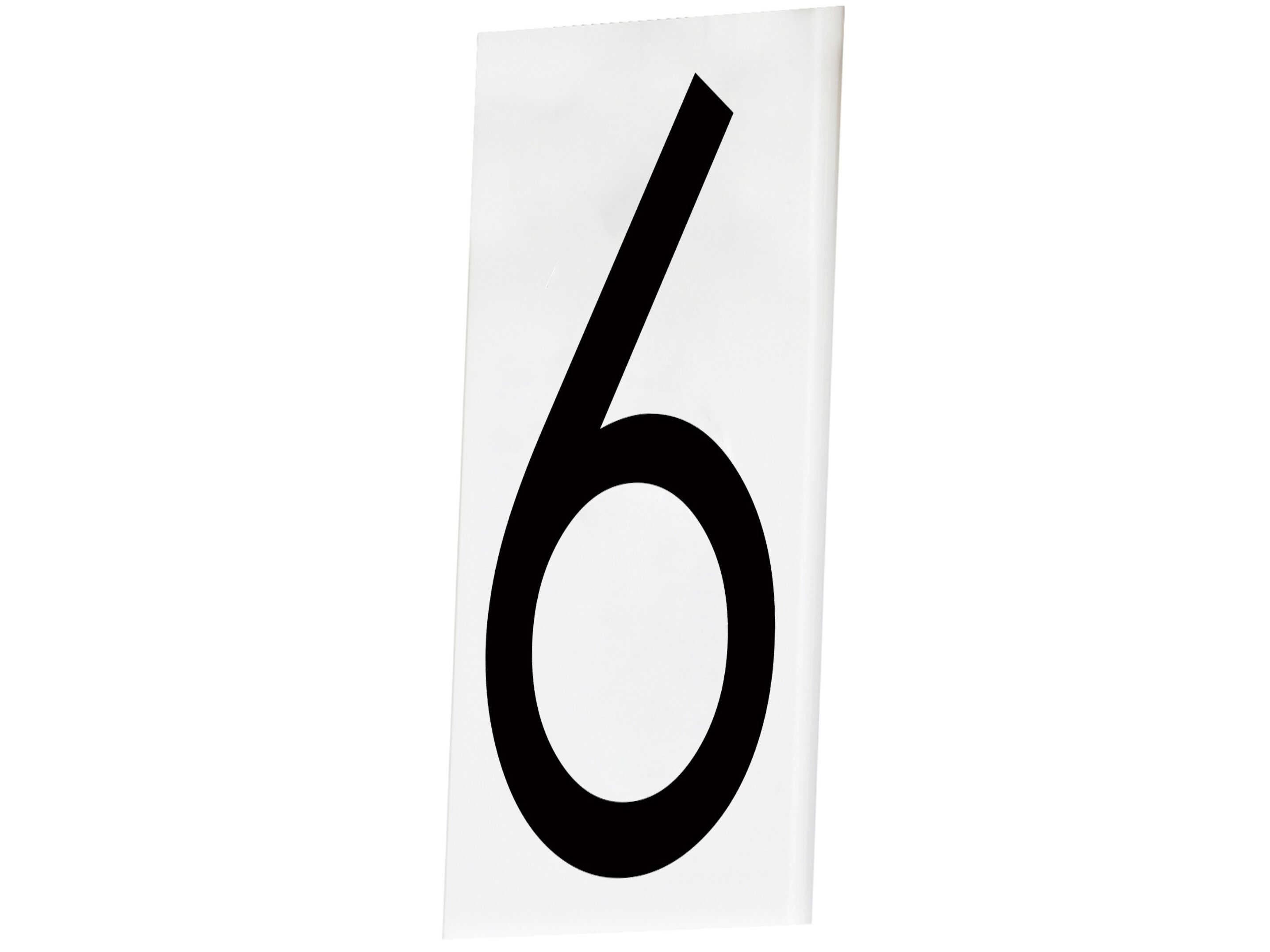 Maxim Lighting Address Singleton House Number-6/9 Wall Plate