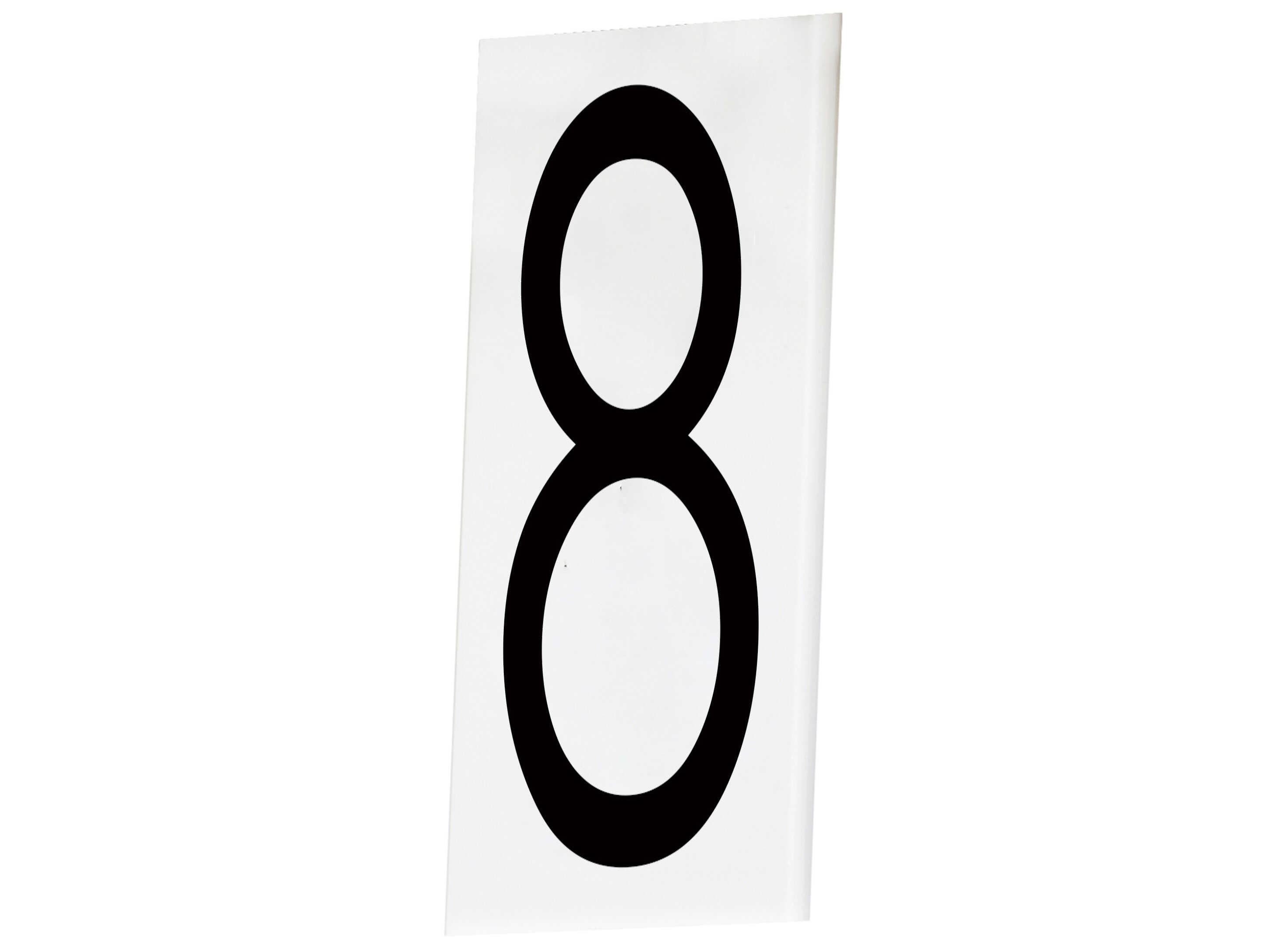 Maxim Lighting Address Singleton House Number-8 Wall Plate