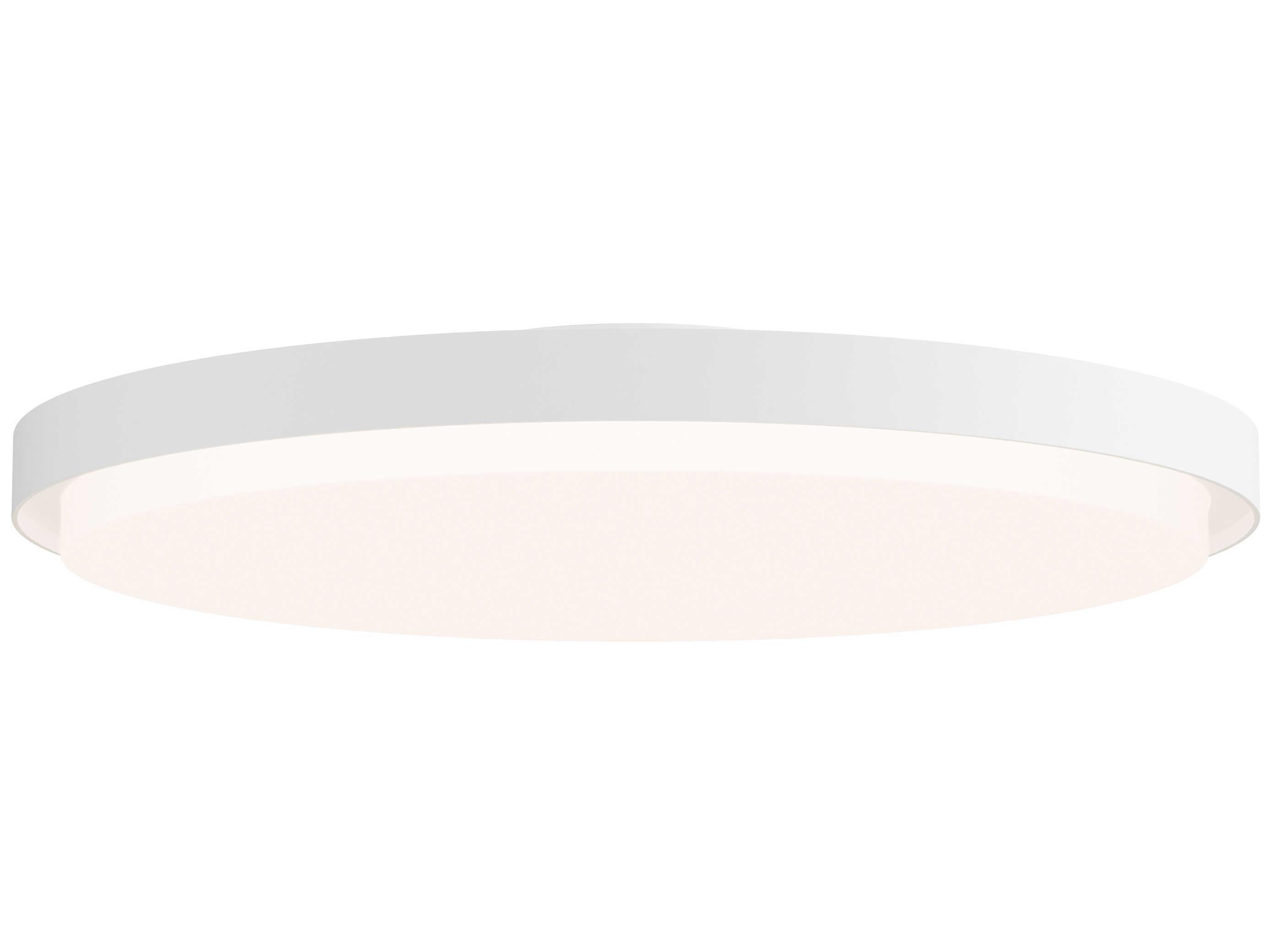 Maxim Lighting Float 1-Light White Round Flush Mount