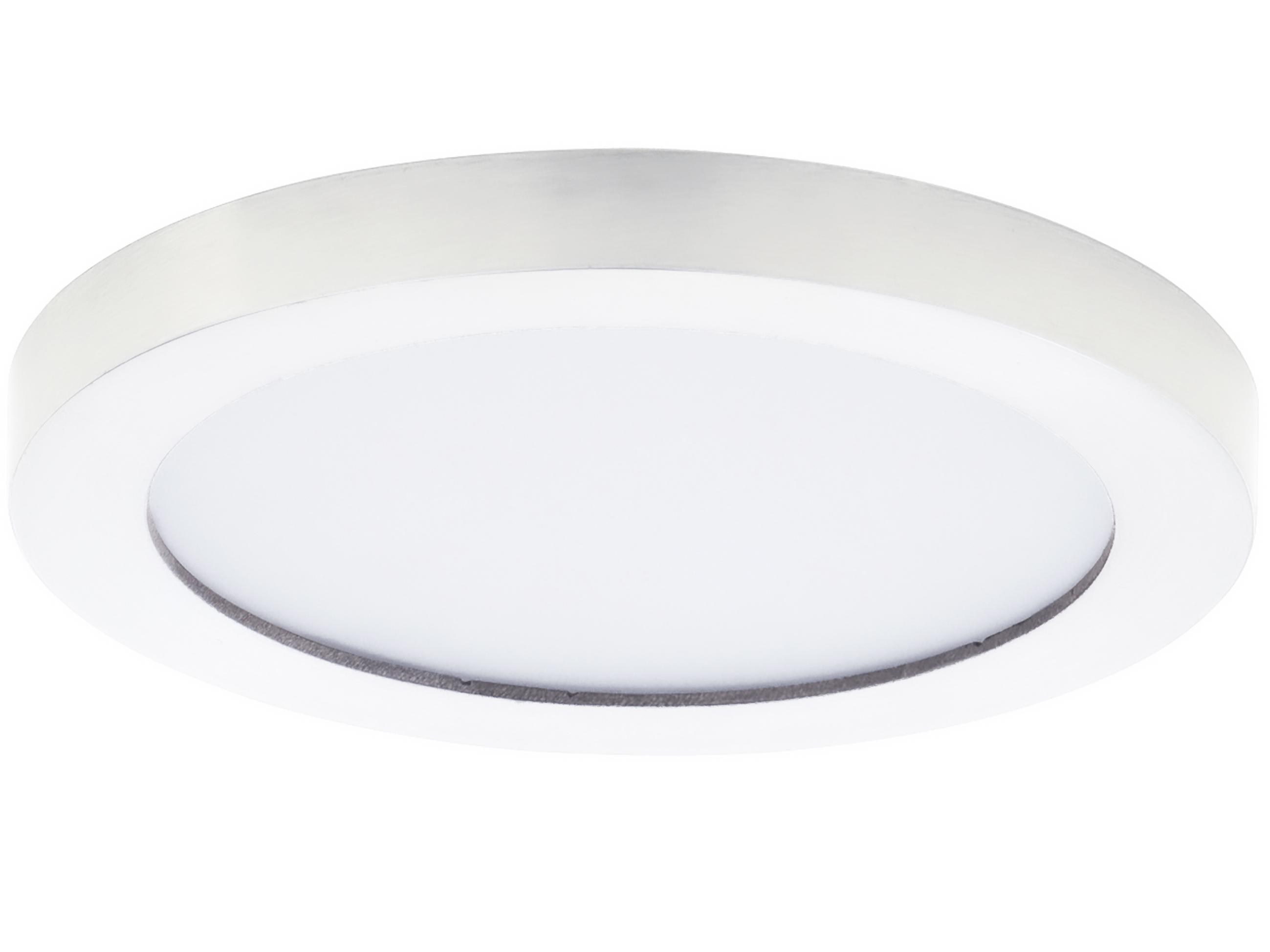 Maxim Lighting Chip 1-Light White Round Flush Mount