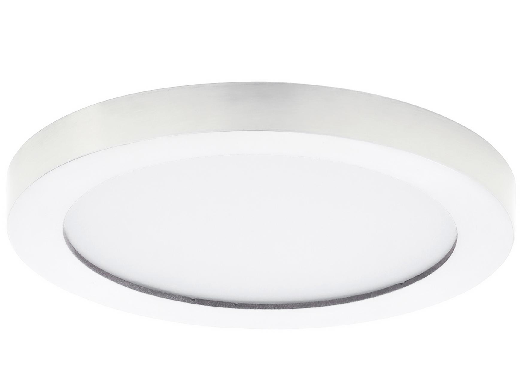 Maxim Lighting Chip 1-Light White Round Flush Mount
