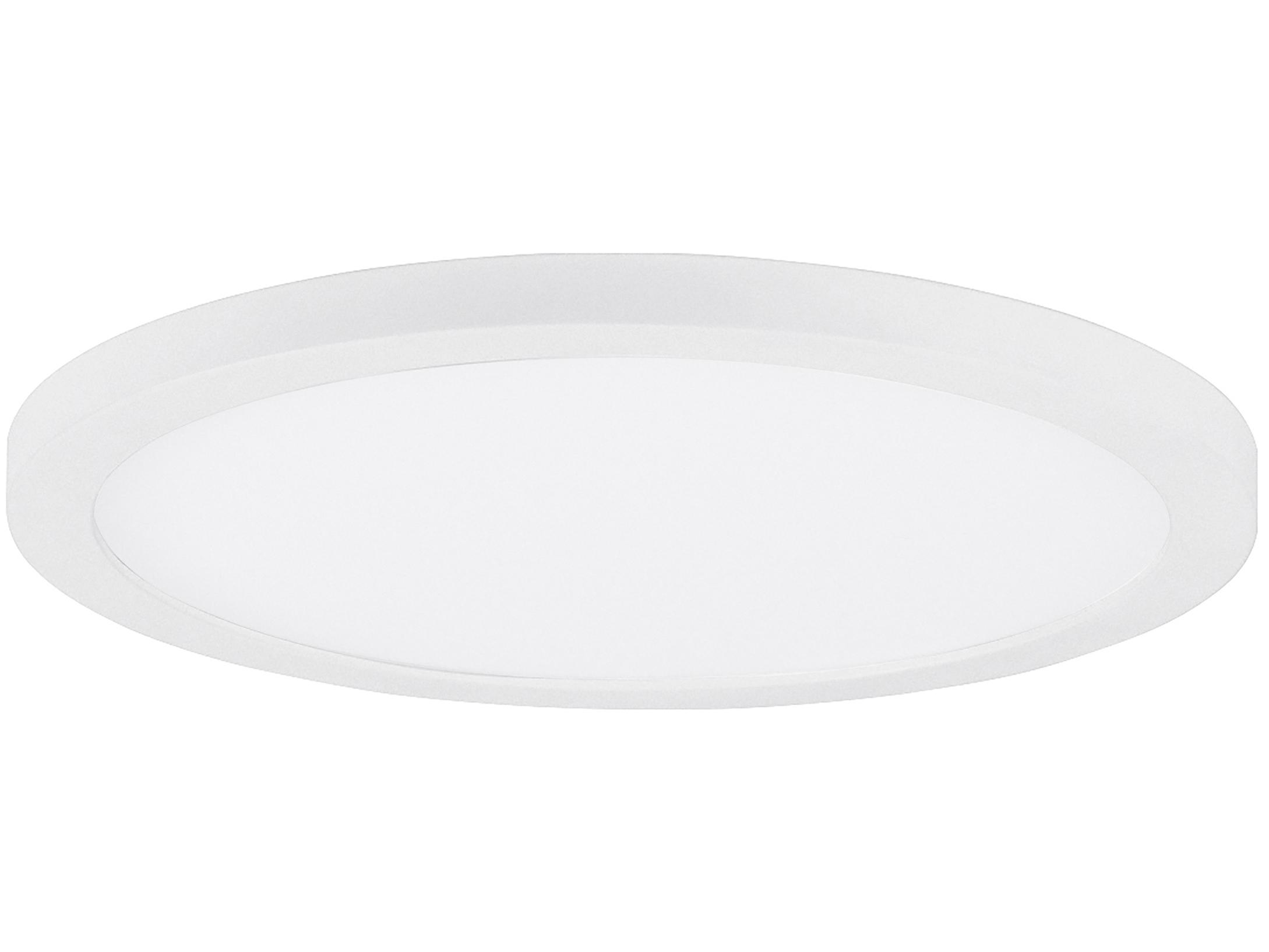 Maxim Lighting Chip 1-Light White Round Flush Mount