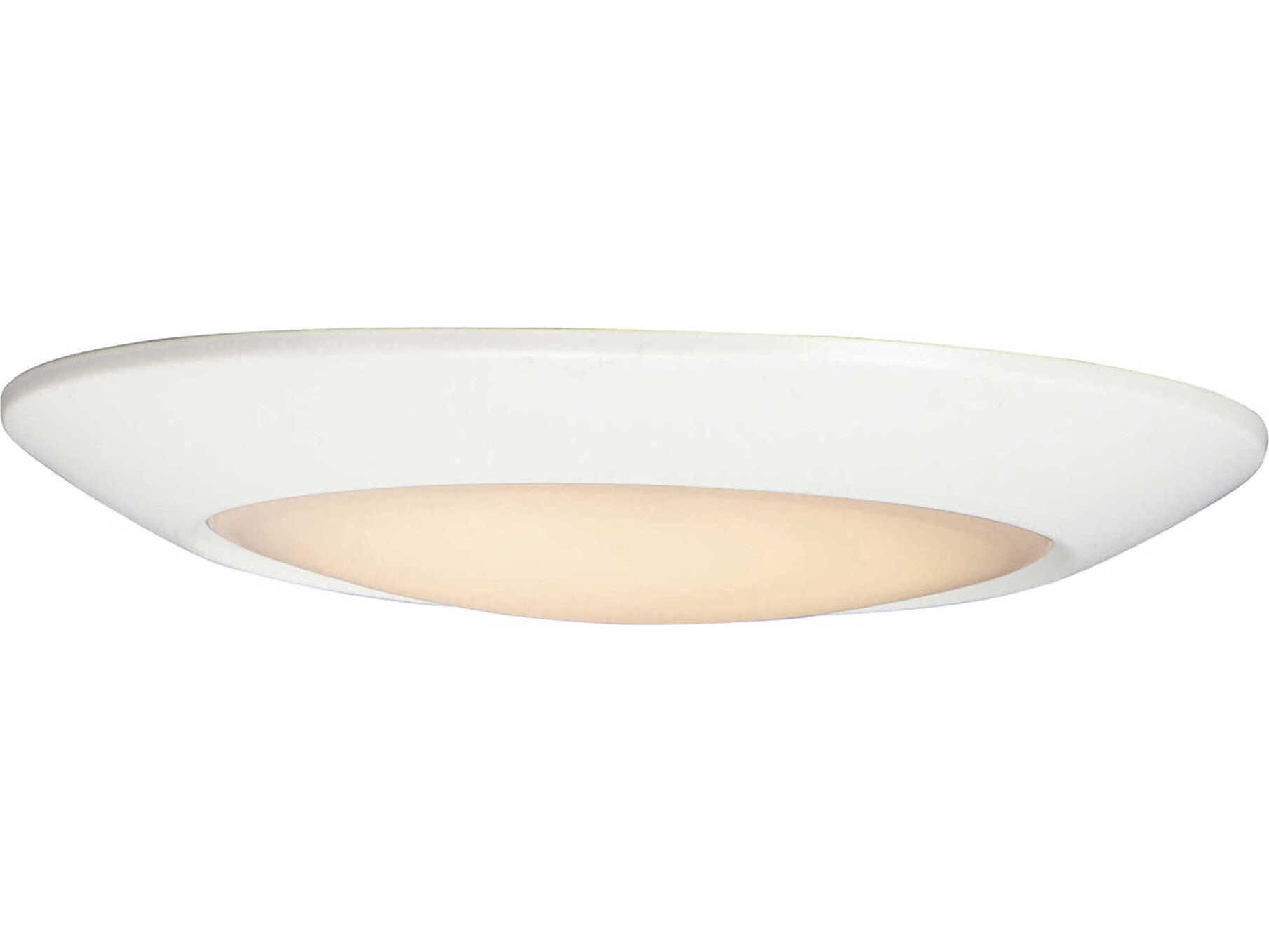 Maxim Lighting Diverse 1-Light White Bowl Flush Mount