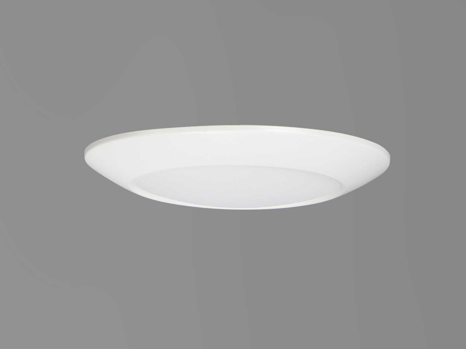 Maxim Lighting Diverse 1-Light White Bowl Flush Mount