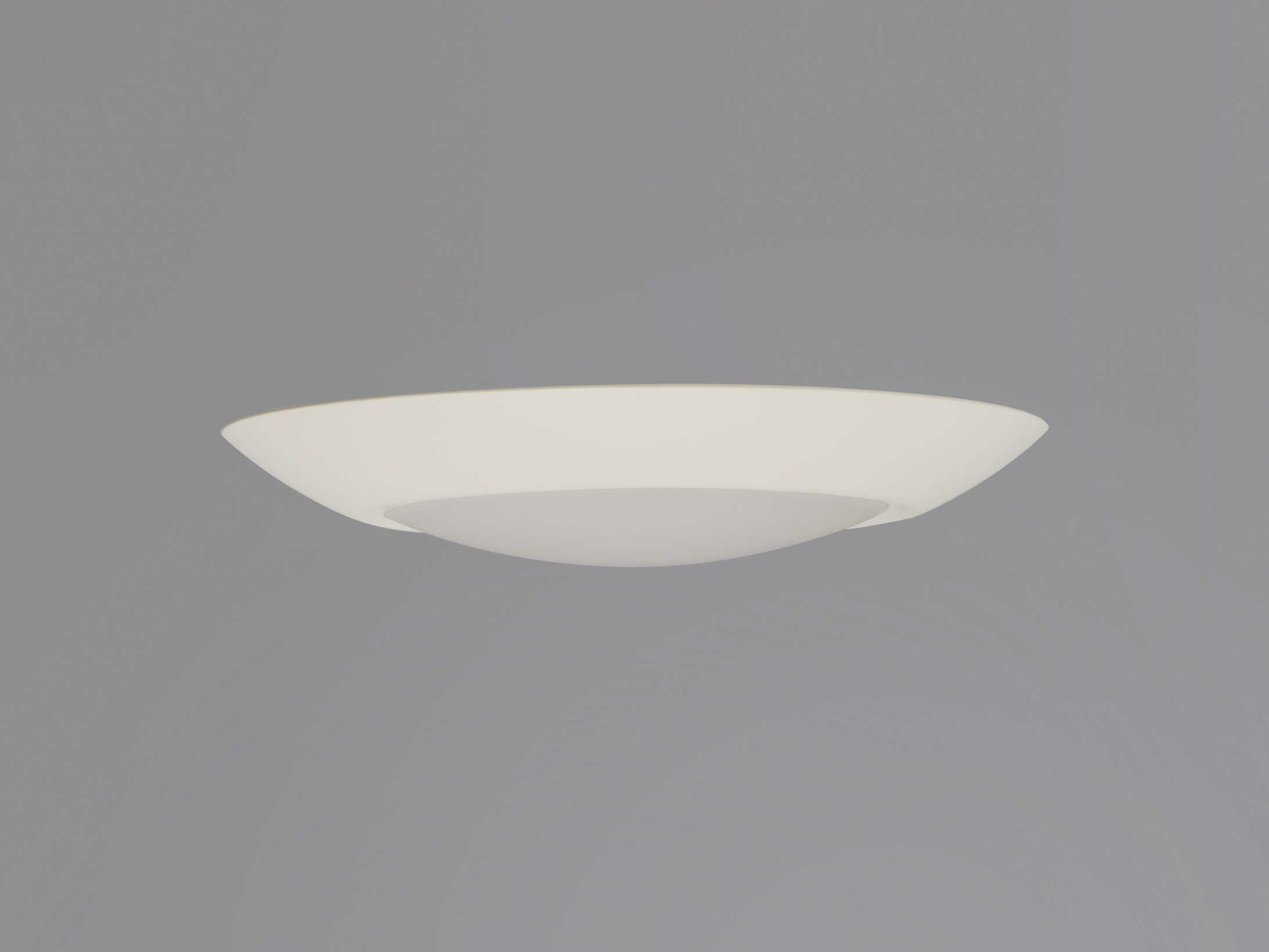 Maxim Lighting Diverse 1-Light White Bowl Flush Mount