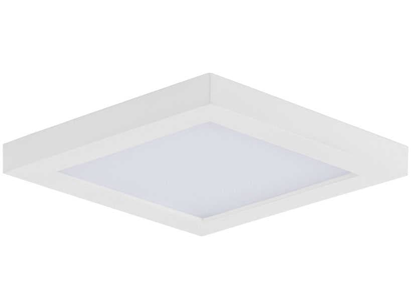 Maxim Lighting Chip 1-Light Silver LED Geometric Flush Mount