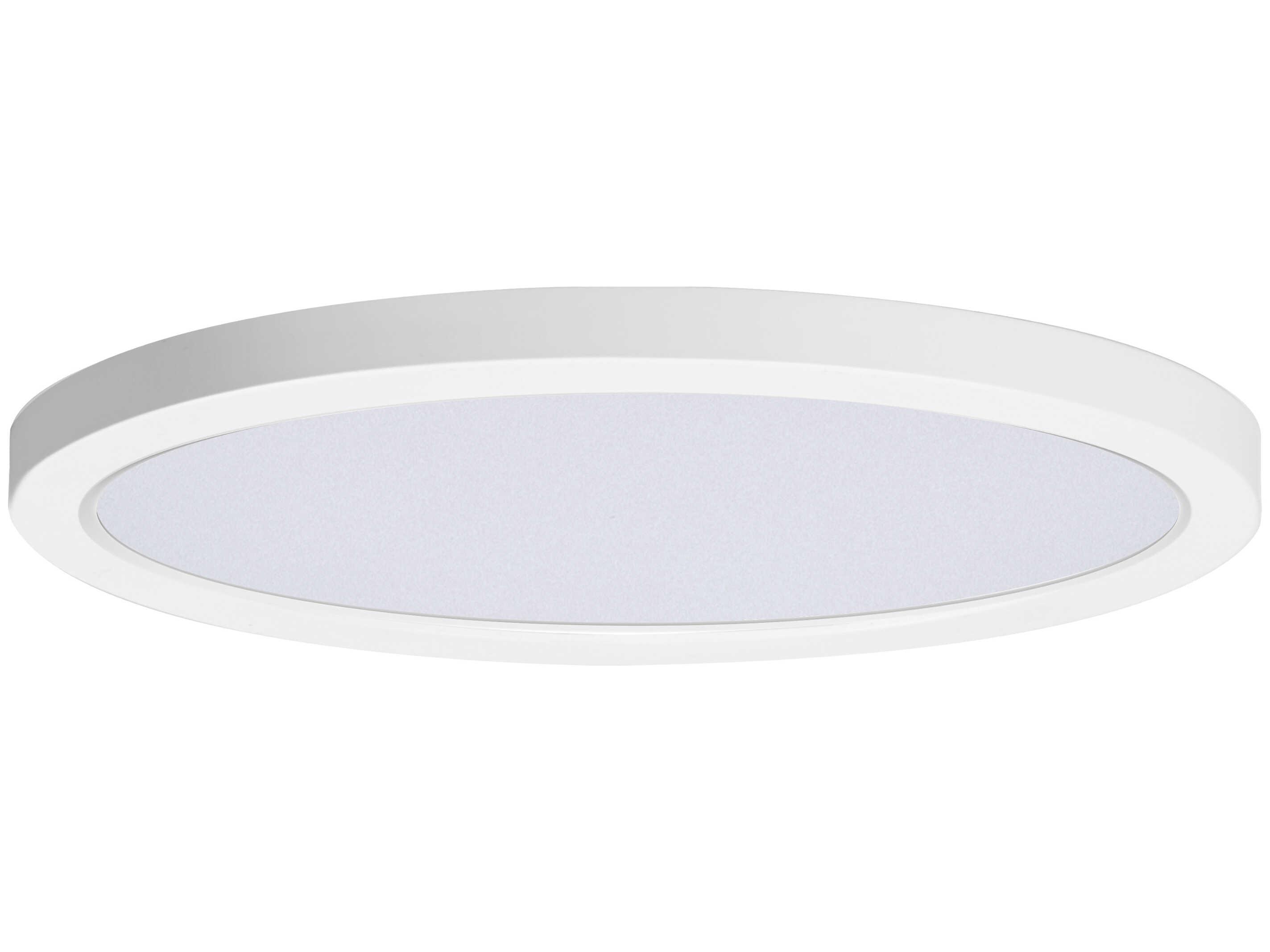 Maxim Lighting Chip 1-Light White Round Flush Mount