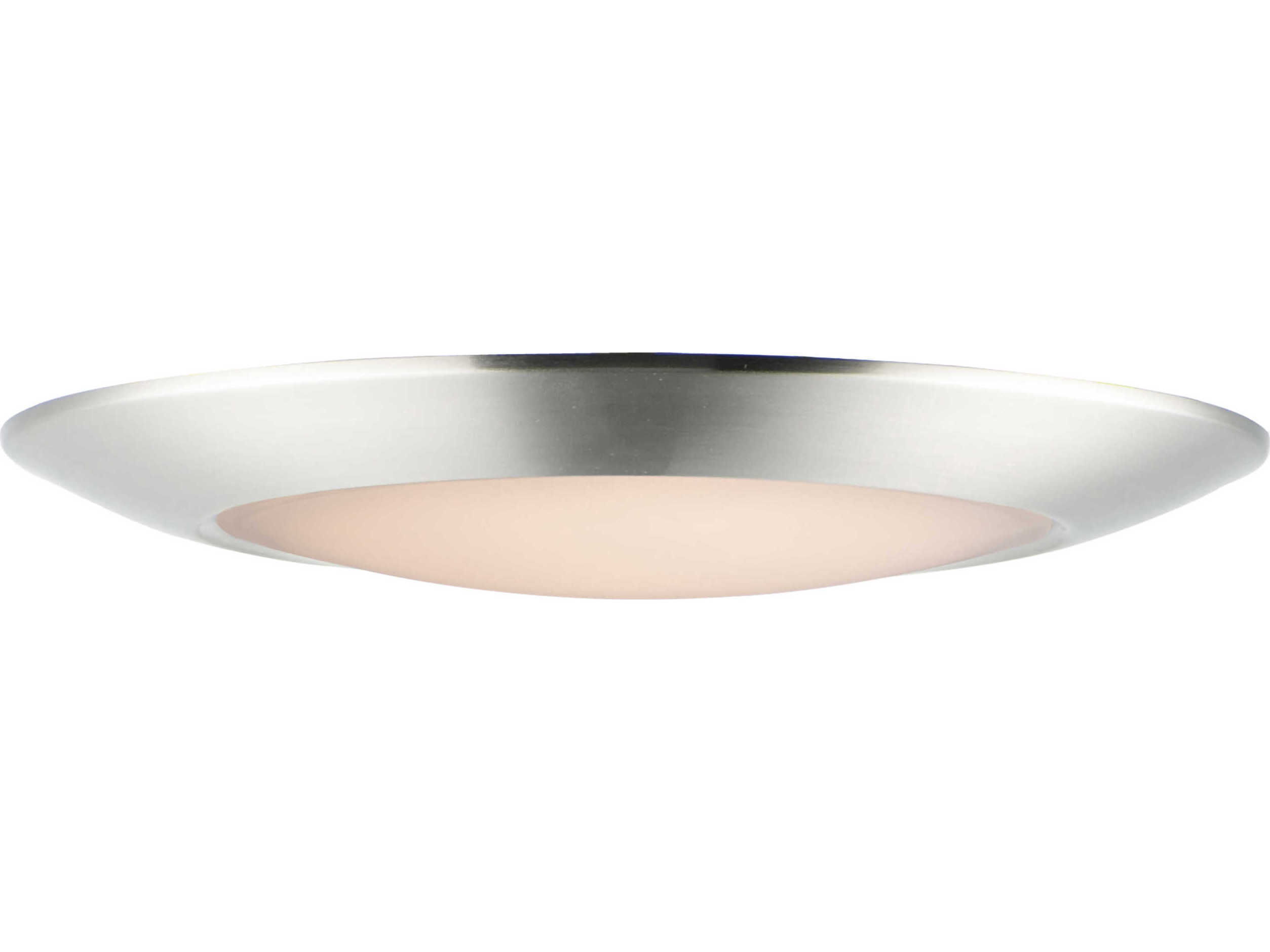Maxim Lighting Diverse 1-Light Satin Nickel Bowl Flush Mount