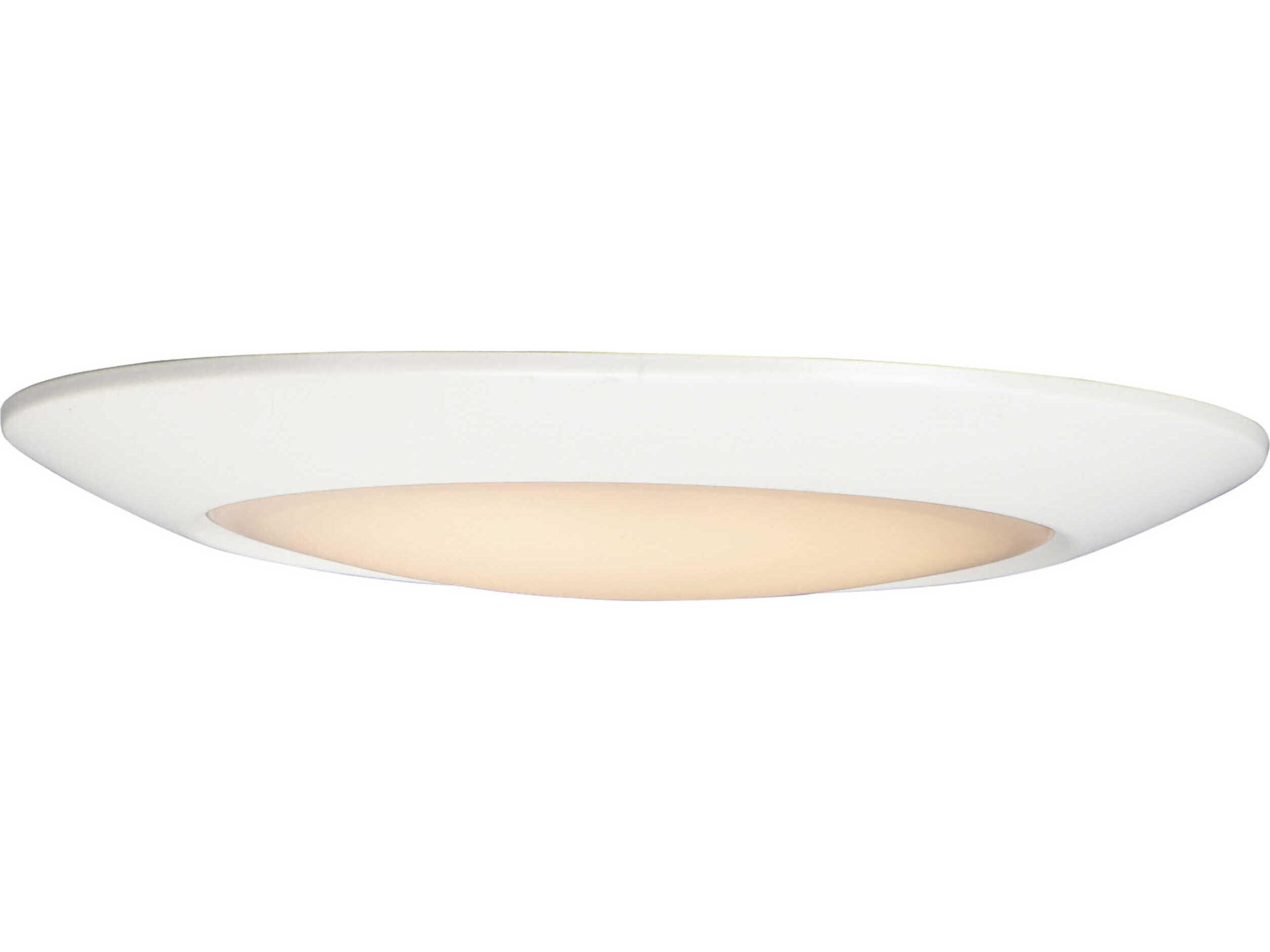 Maxim Lighting Diverse 1-Light White Bowl Flush Mount