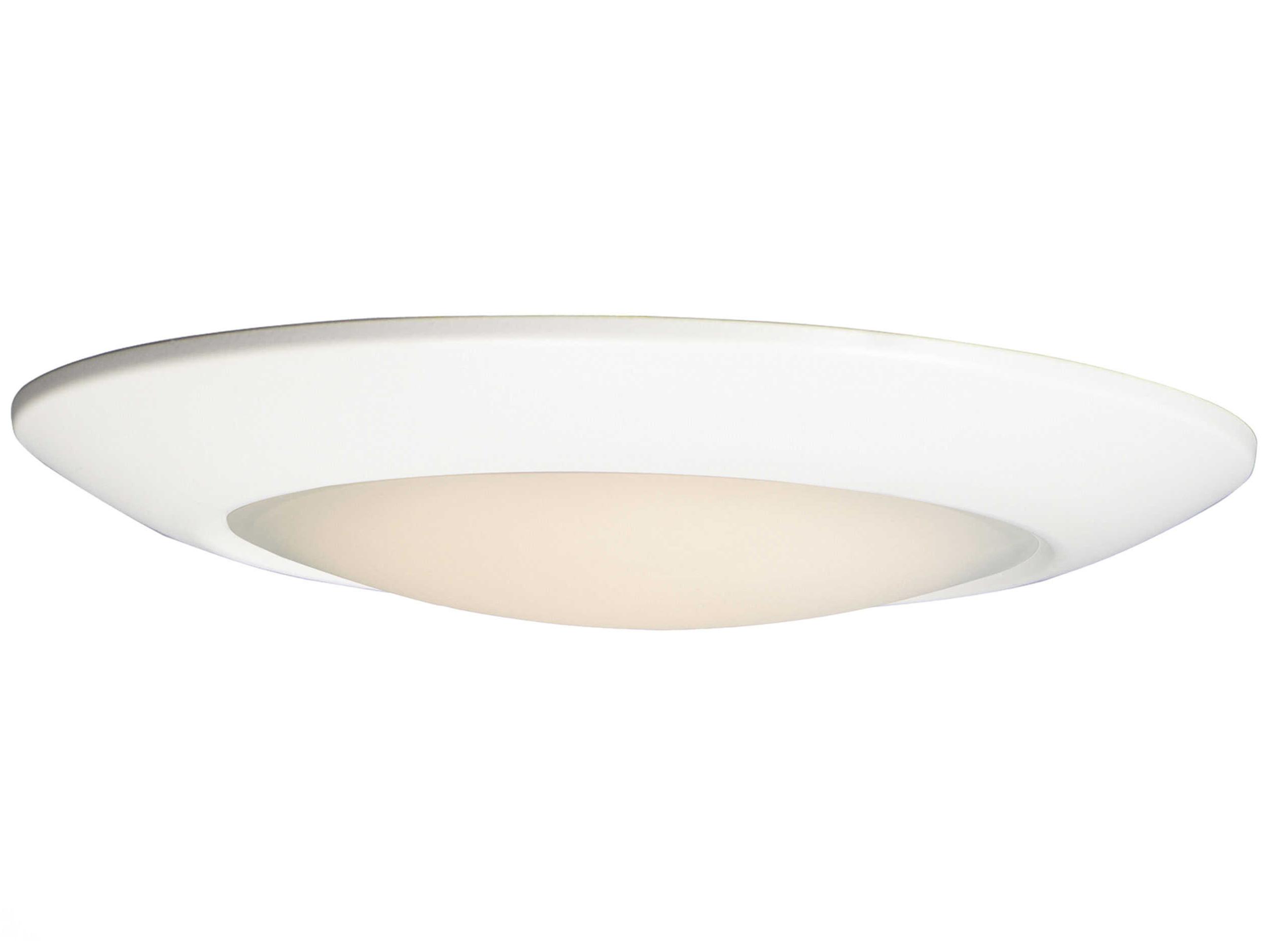 Maxim Lighting Diverse 1-Light White LED Round Flush Mount