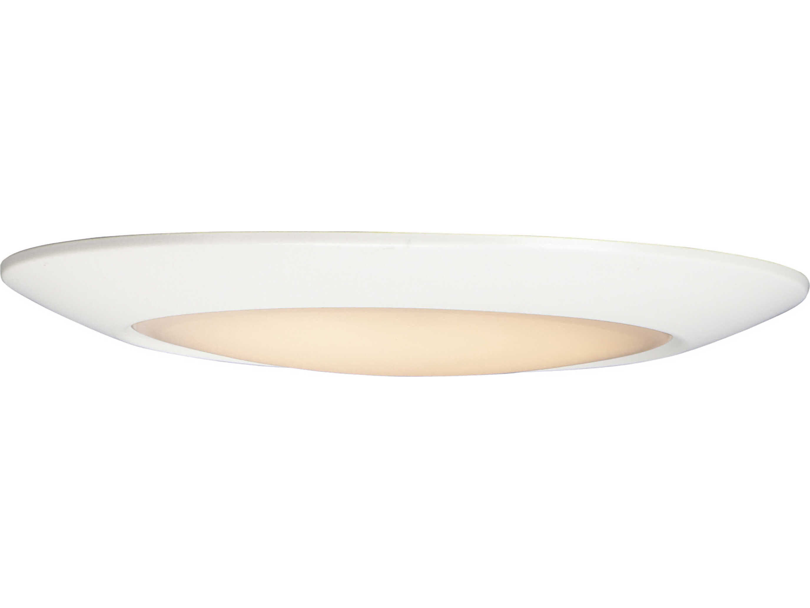 Maxim Lighting Diverse 1-Light White Bowl Flush Mount