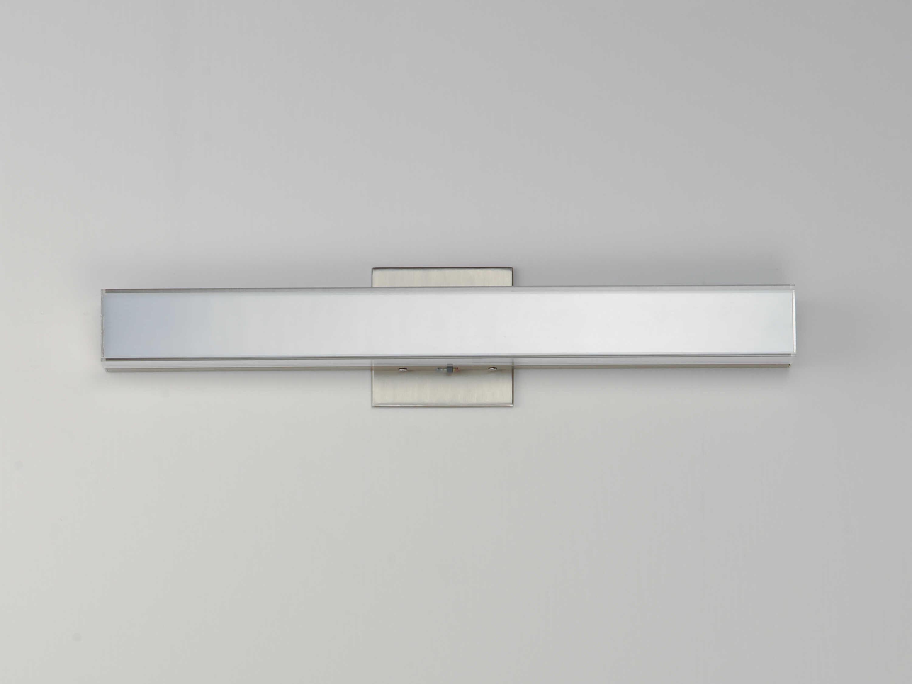 Maxim Lighting Edge 1-Light Satin Nickel Vanity Light