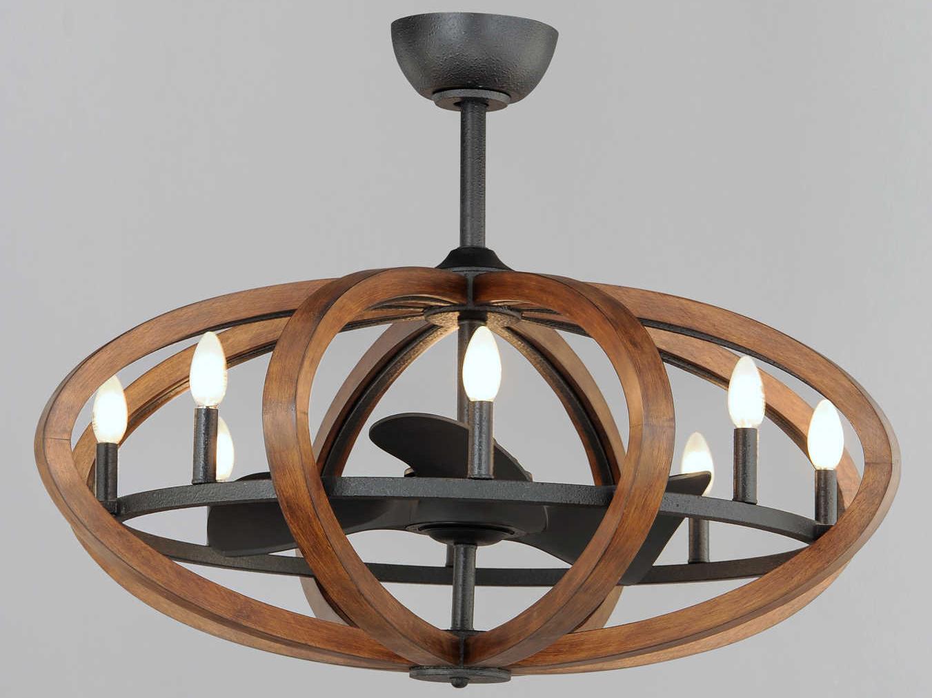 Maxim Lighting Bodega Bay 8-Light 36" LED Ceiling Fan