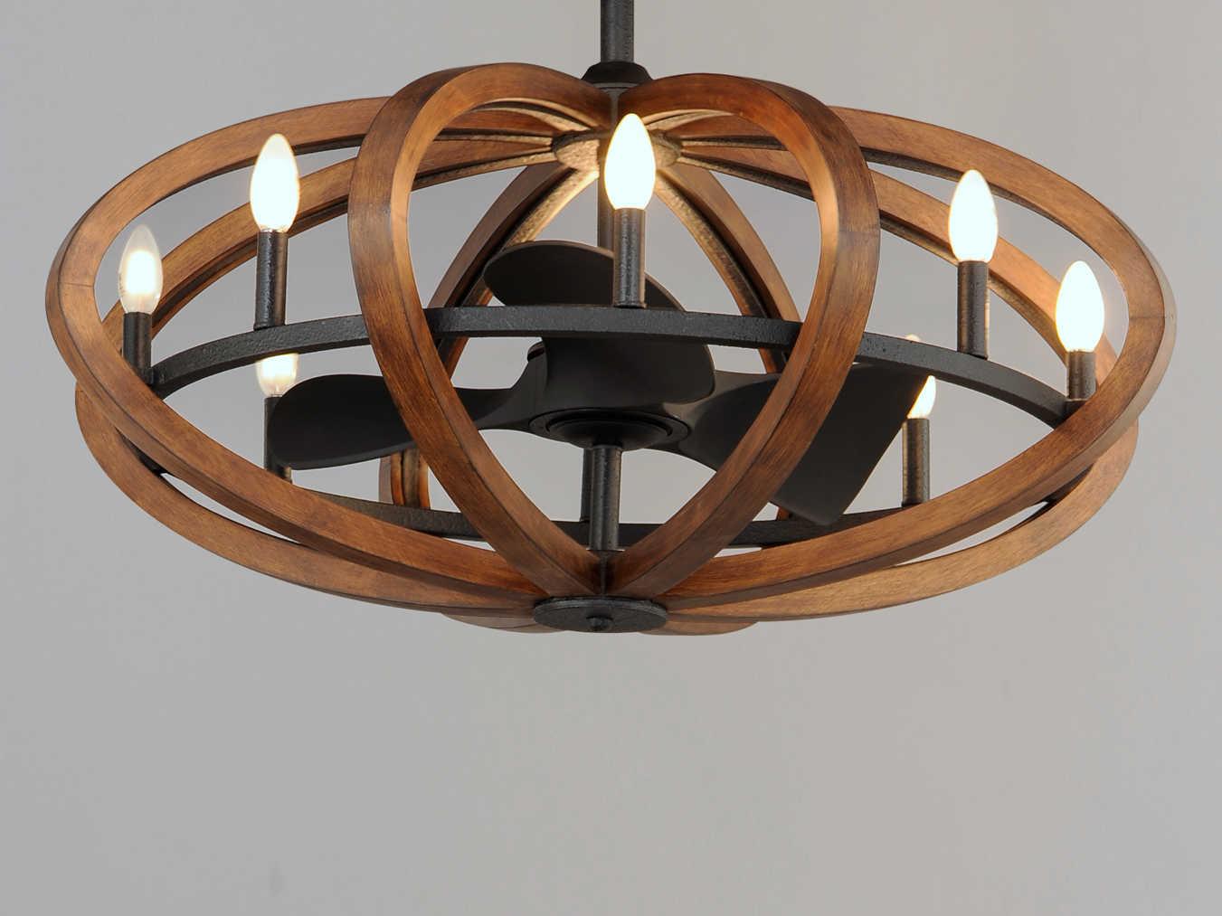 Maxim Lighting Bodega Bay 8-Light 36" LED Ceiling Fan