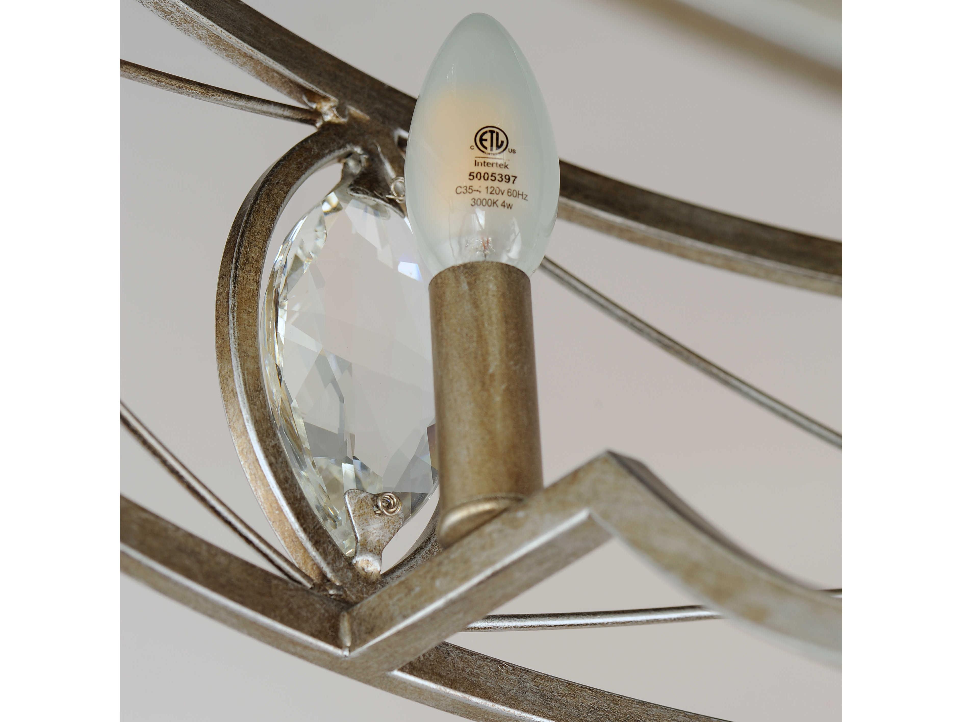 Maxim Lighting Solitaire 6 - Light 31" LED Ceiling Fan