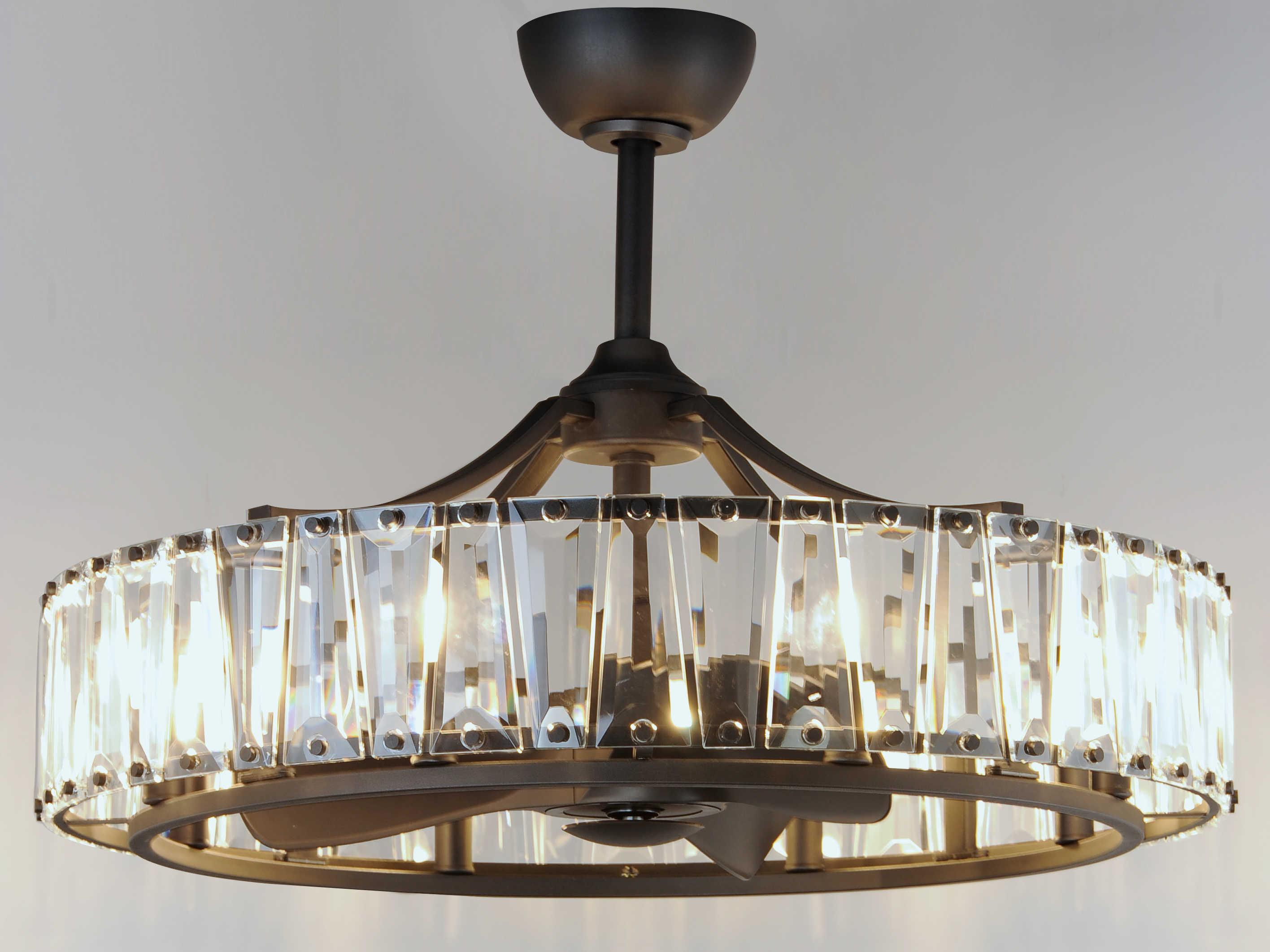 Maxim Lighting Odeon 8-Light 33" LED Ceiling Fan