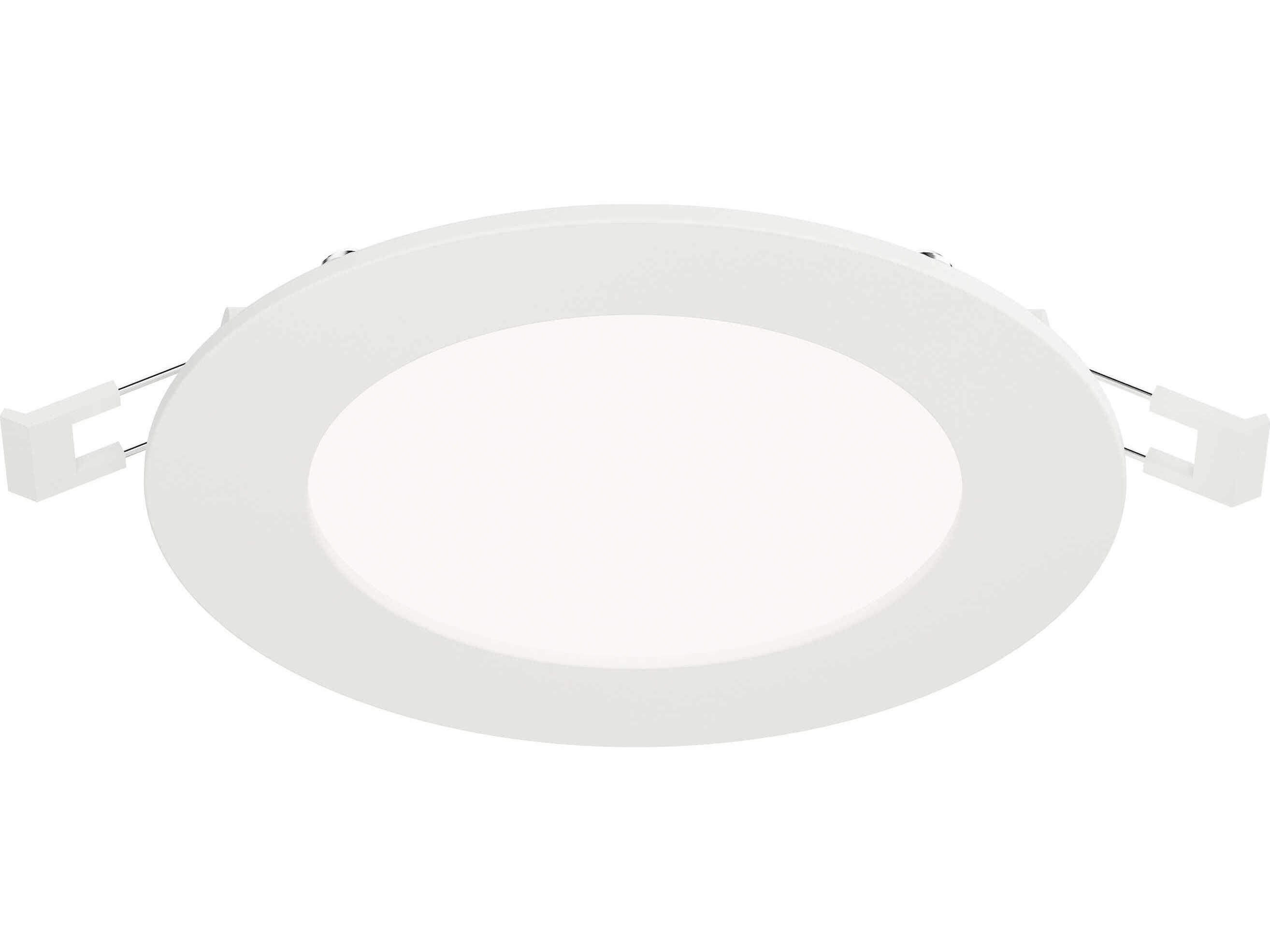 Maxim Lighting Slim 1-Light White Round Recessed Light