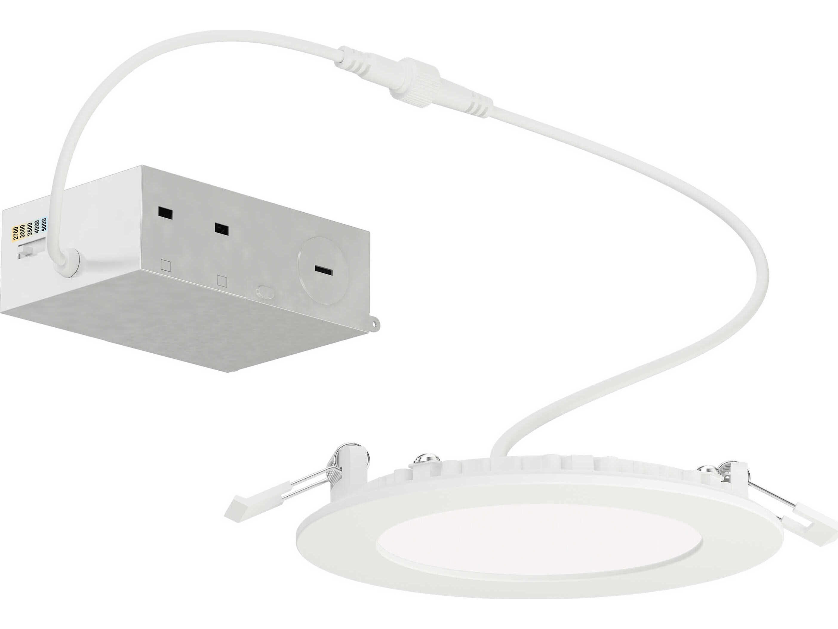 Maxim Lighting Slim 1-Light White Round Recessed Light