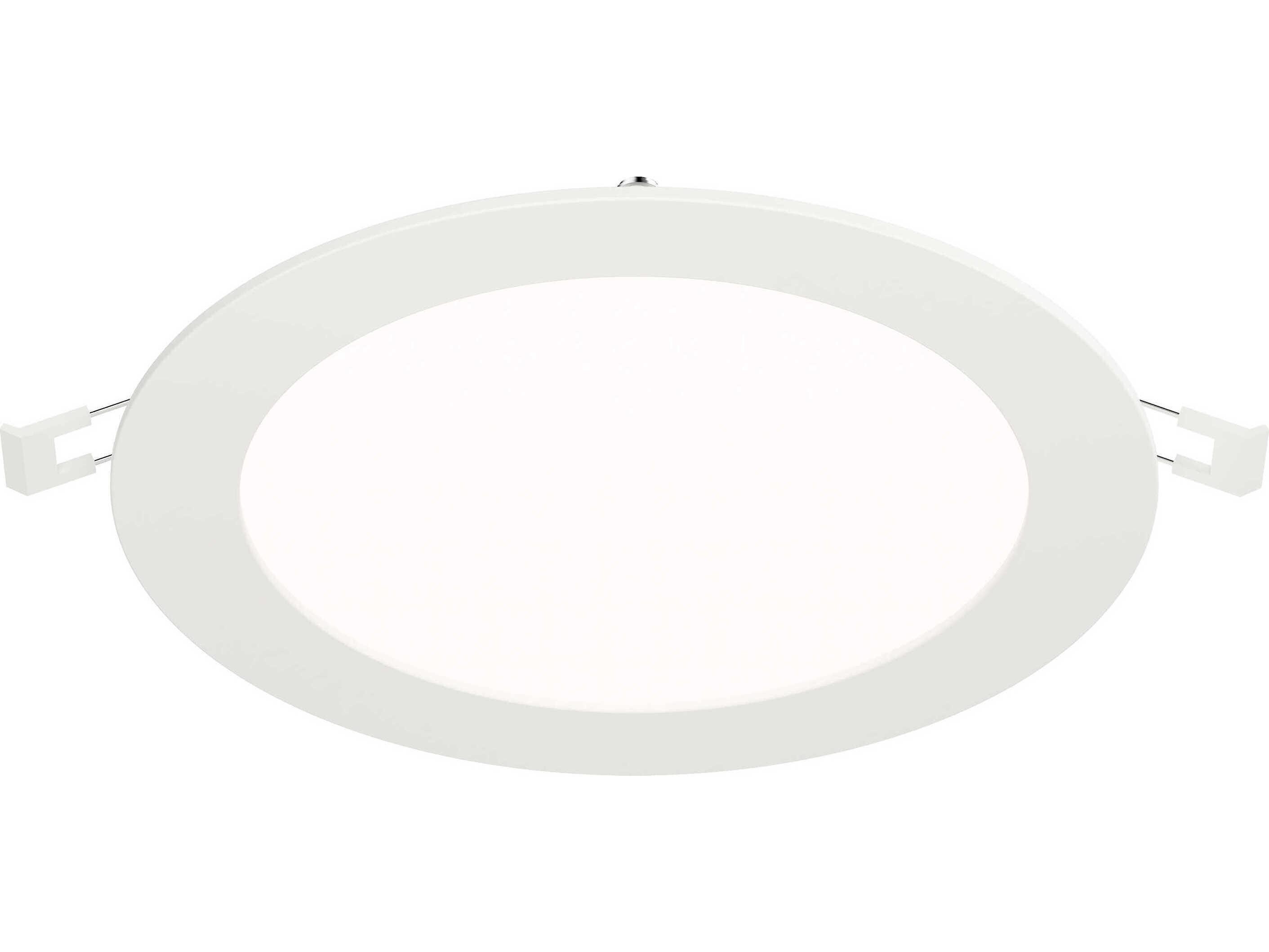 Maxim Lighting Slim 1-Light White Round Recessed Light