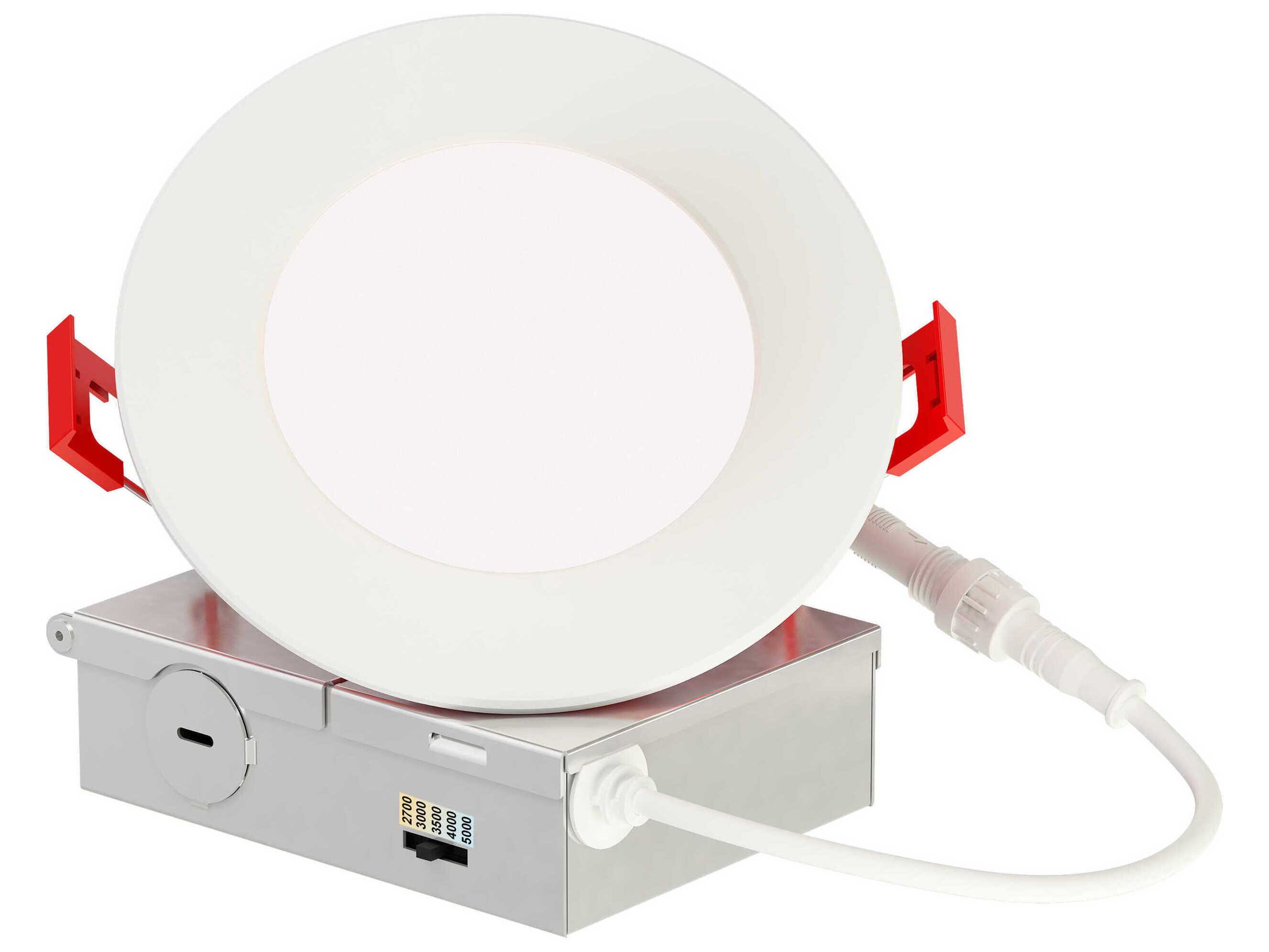 Maxim Lighting Slim Fire 1-Light White Round Recessed Light