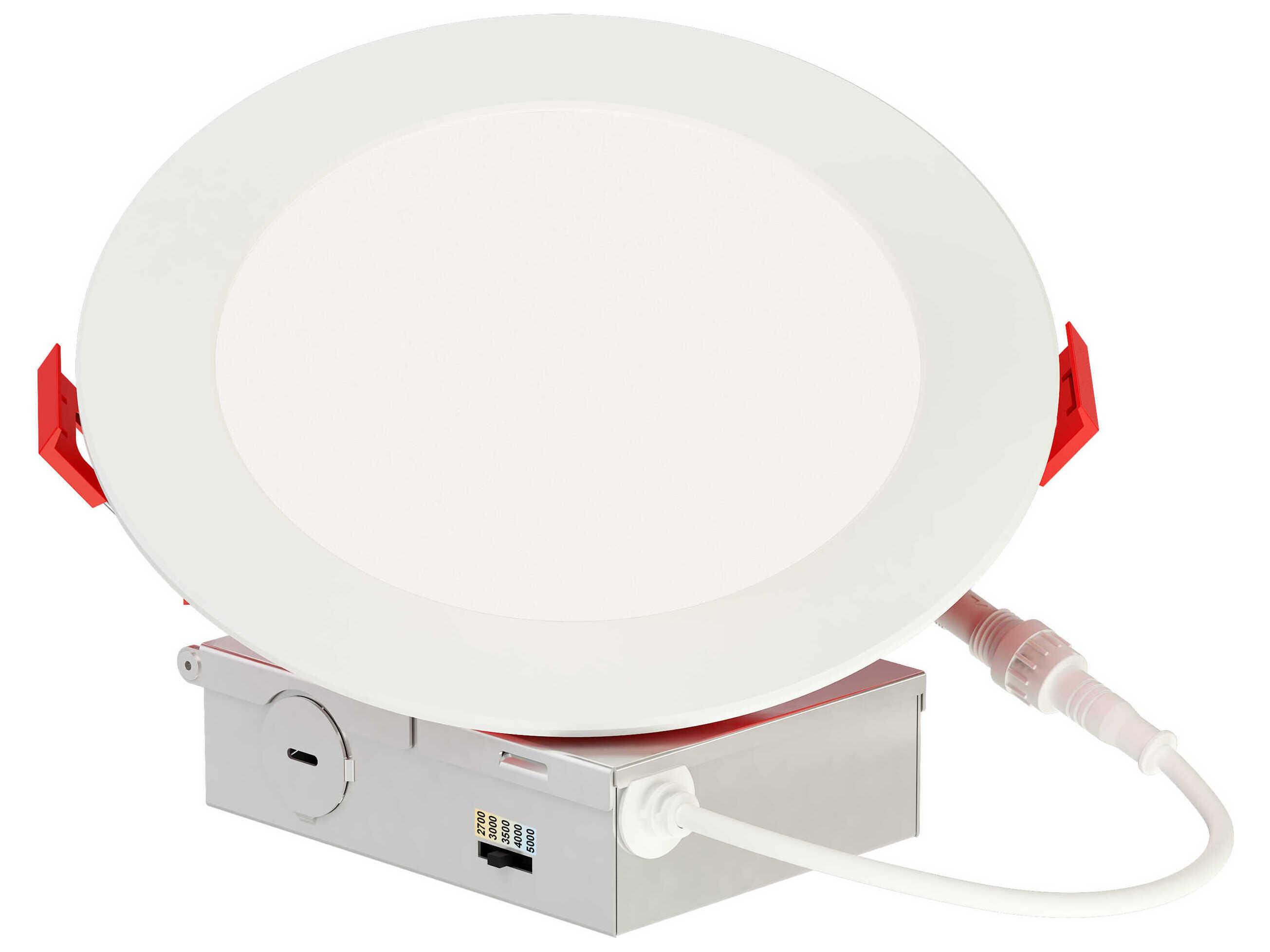 Maxim Lighting Slim Fire 1-Light White Round Recessed Light