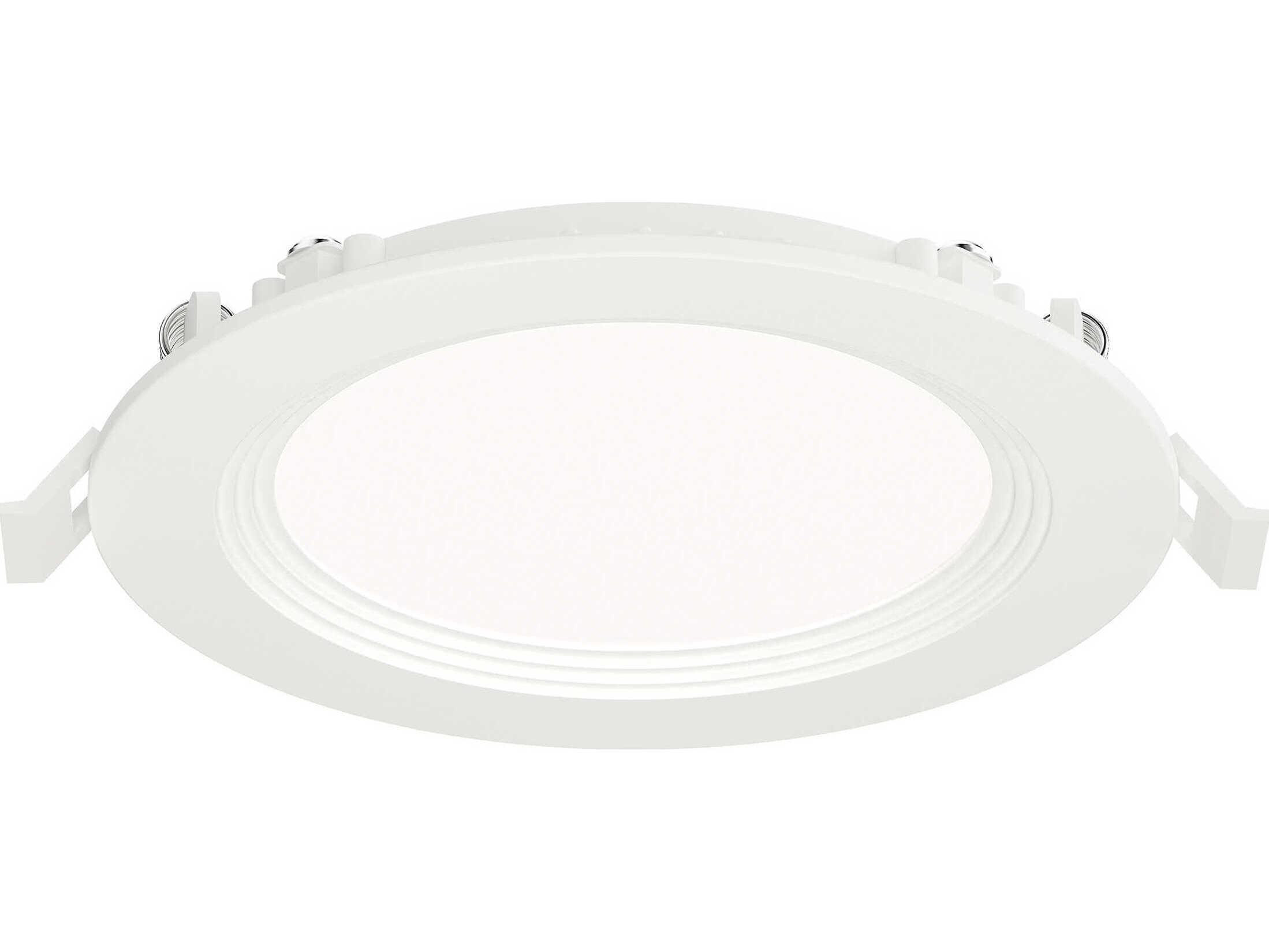 Maxim Lighting Slim Baffle 1-Light White Round Recessed Light