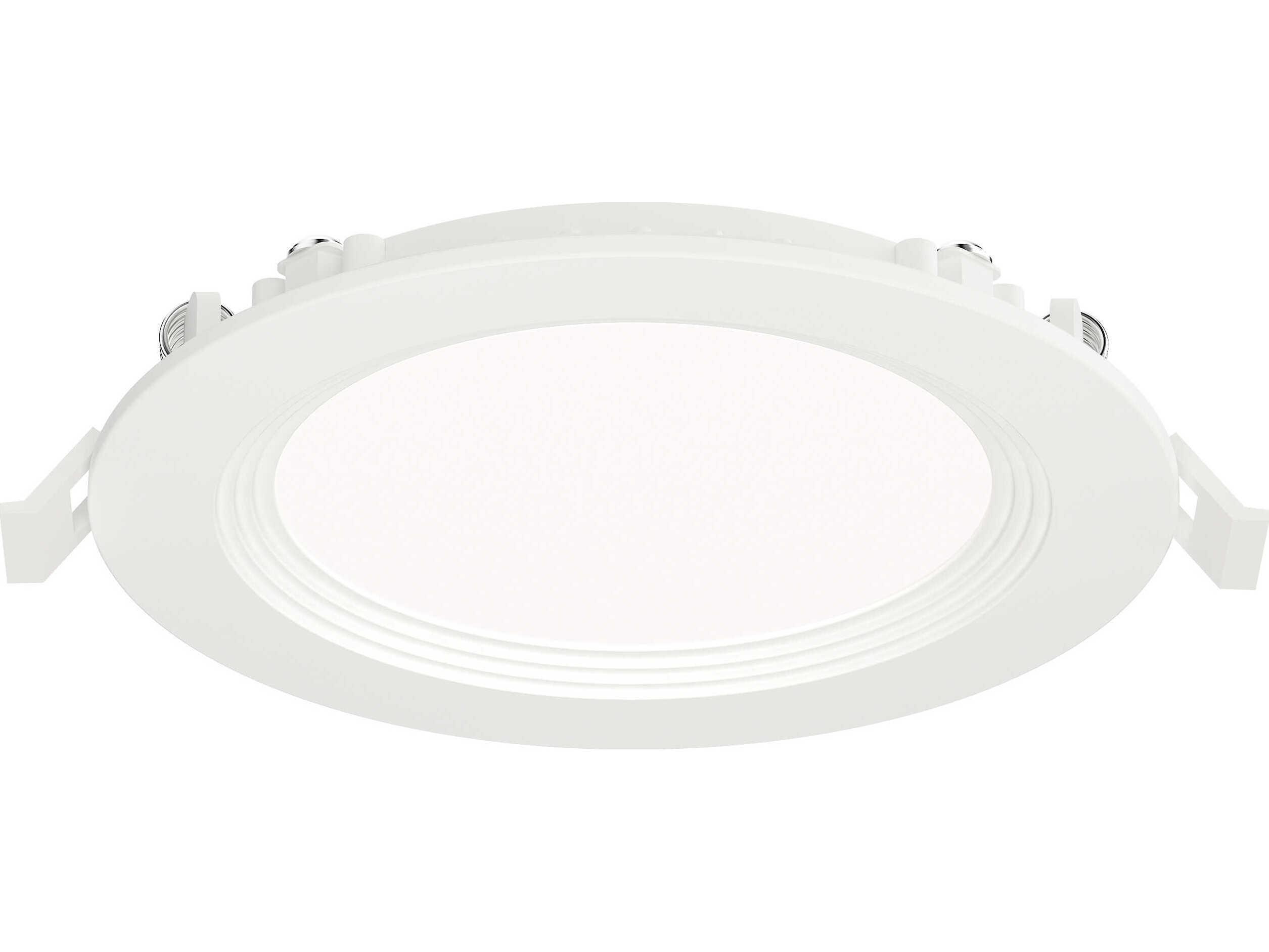 Maxim Lighting Slim Baffle 1-Light White Round Recessed Light