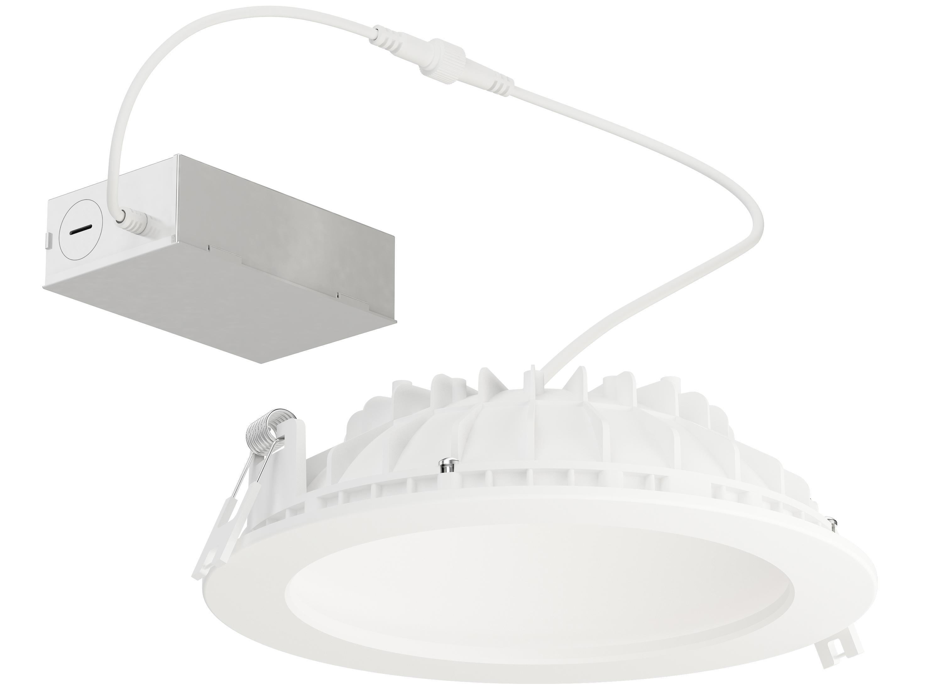 Maxim Lighting Cove 1-Light White Round Recessed Light