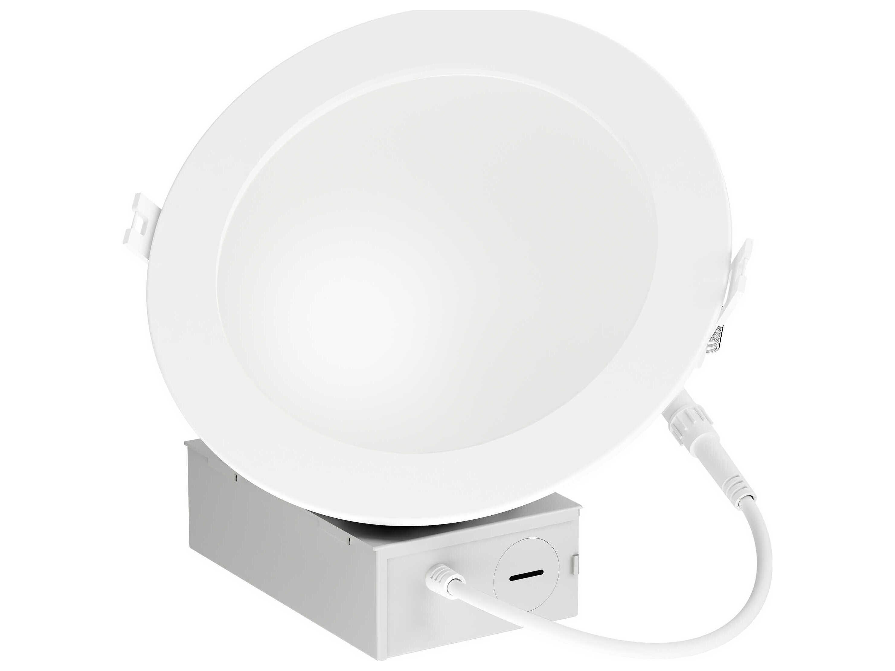 Maxim Lighting Cove 1-Light White Round Recessed Light