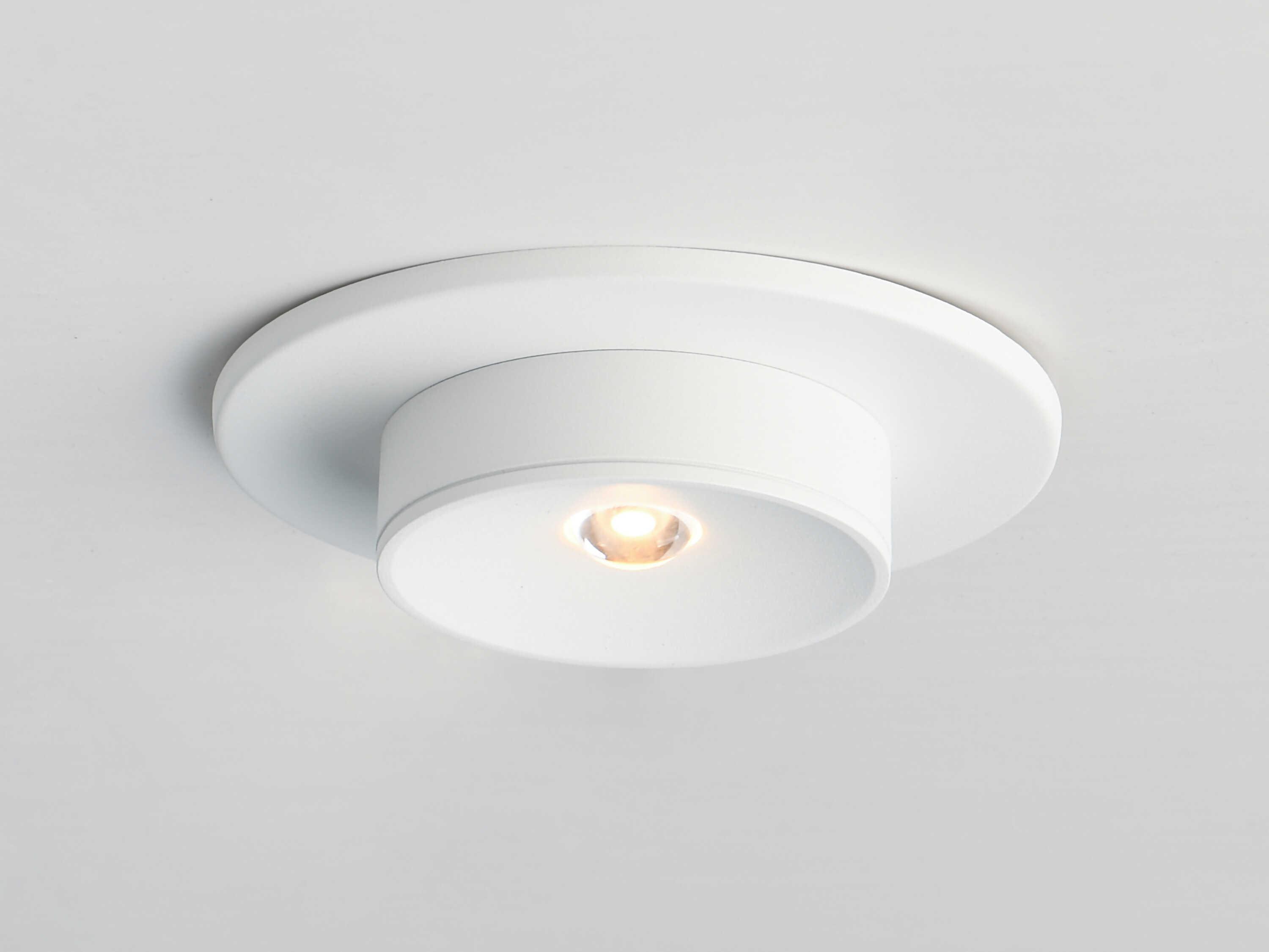 Maxim Lighting Caldera 1-Light White Round Flush Mount
