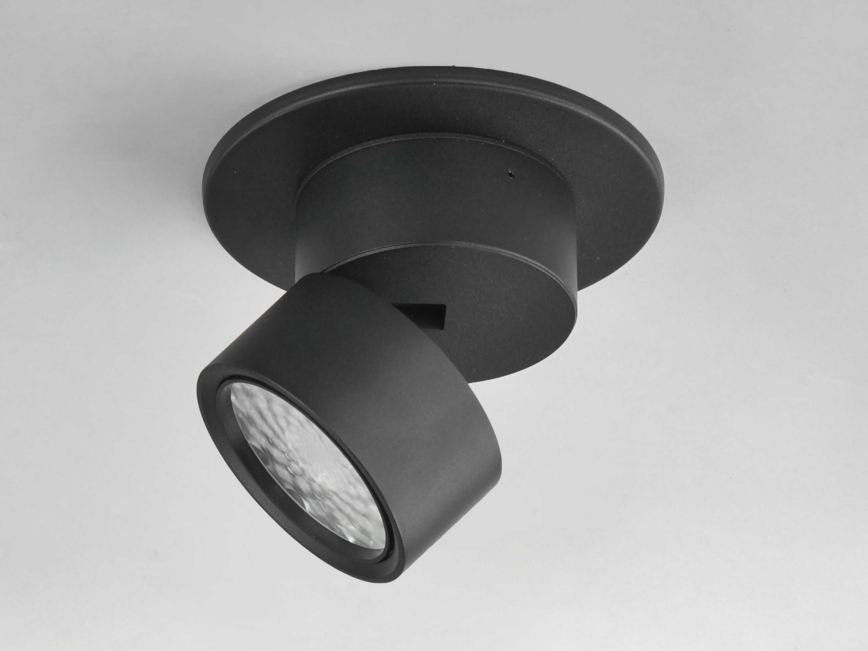 Maxim Lighting Swinger 1-Light Black Flush Mount