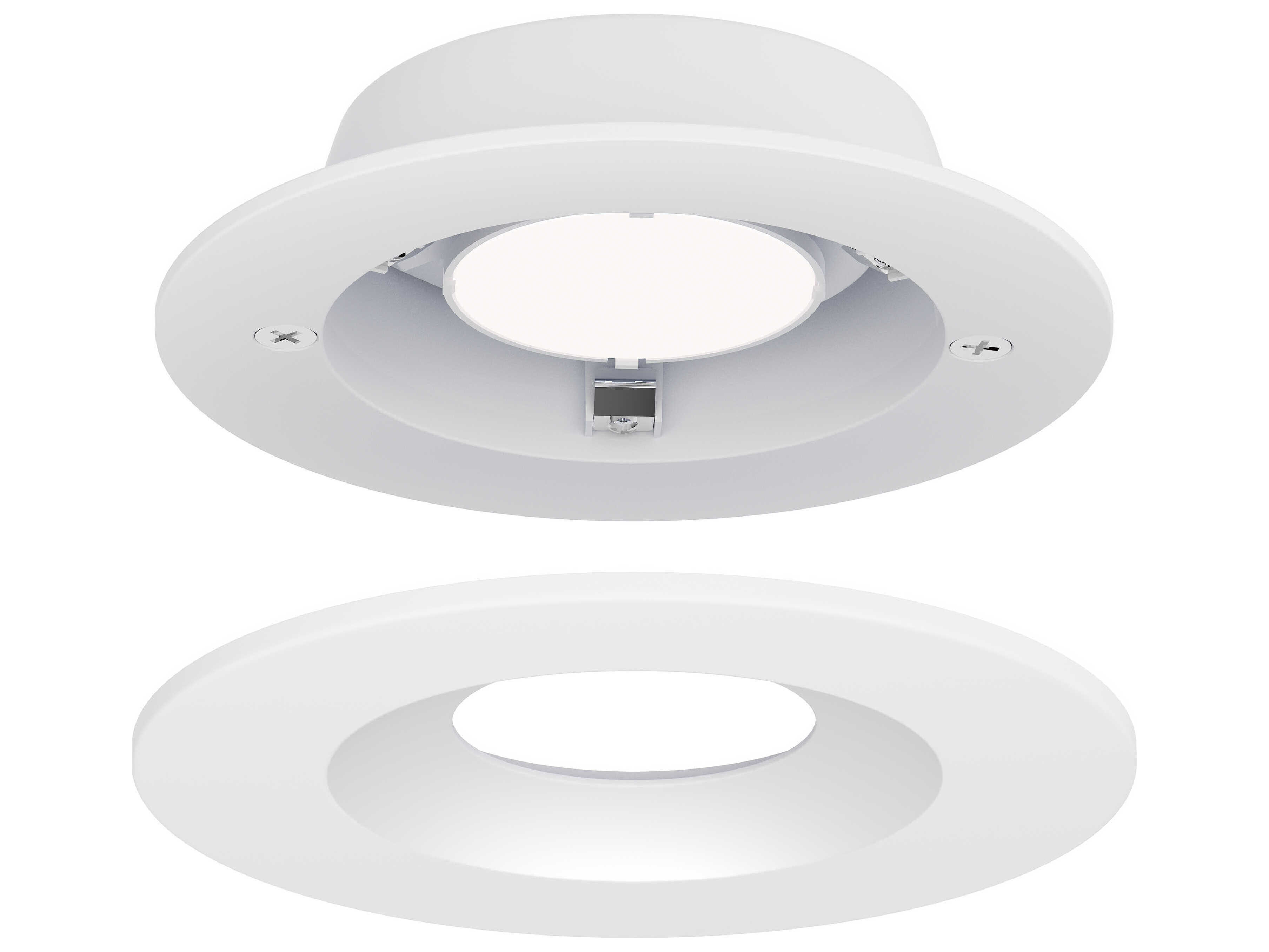 Maxim Lighting Crisp White 3000K Round Recessed Light