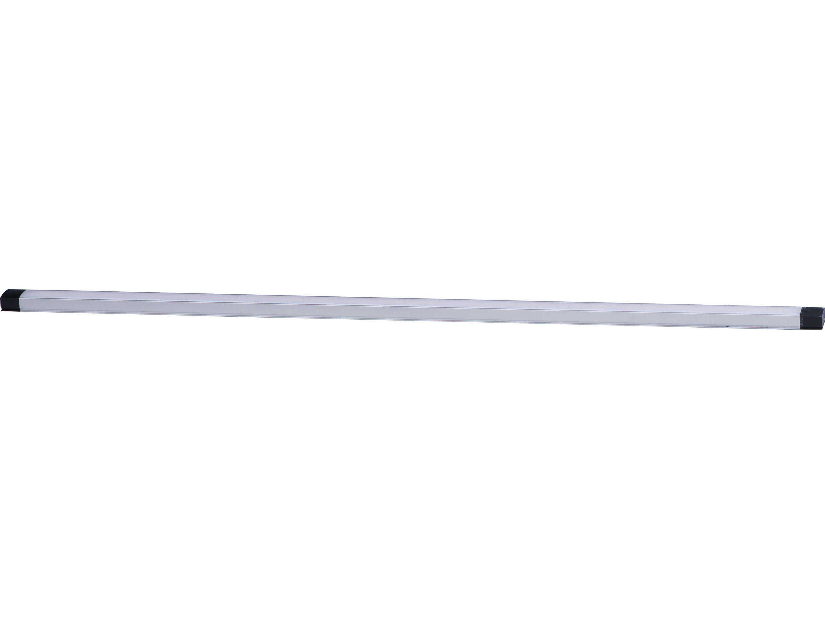 Maxim Lighting Countermax Brushed Aluminum 3000K Silver LED Linear Under Cabinet Light