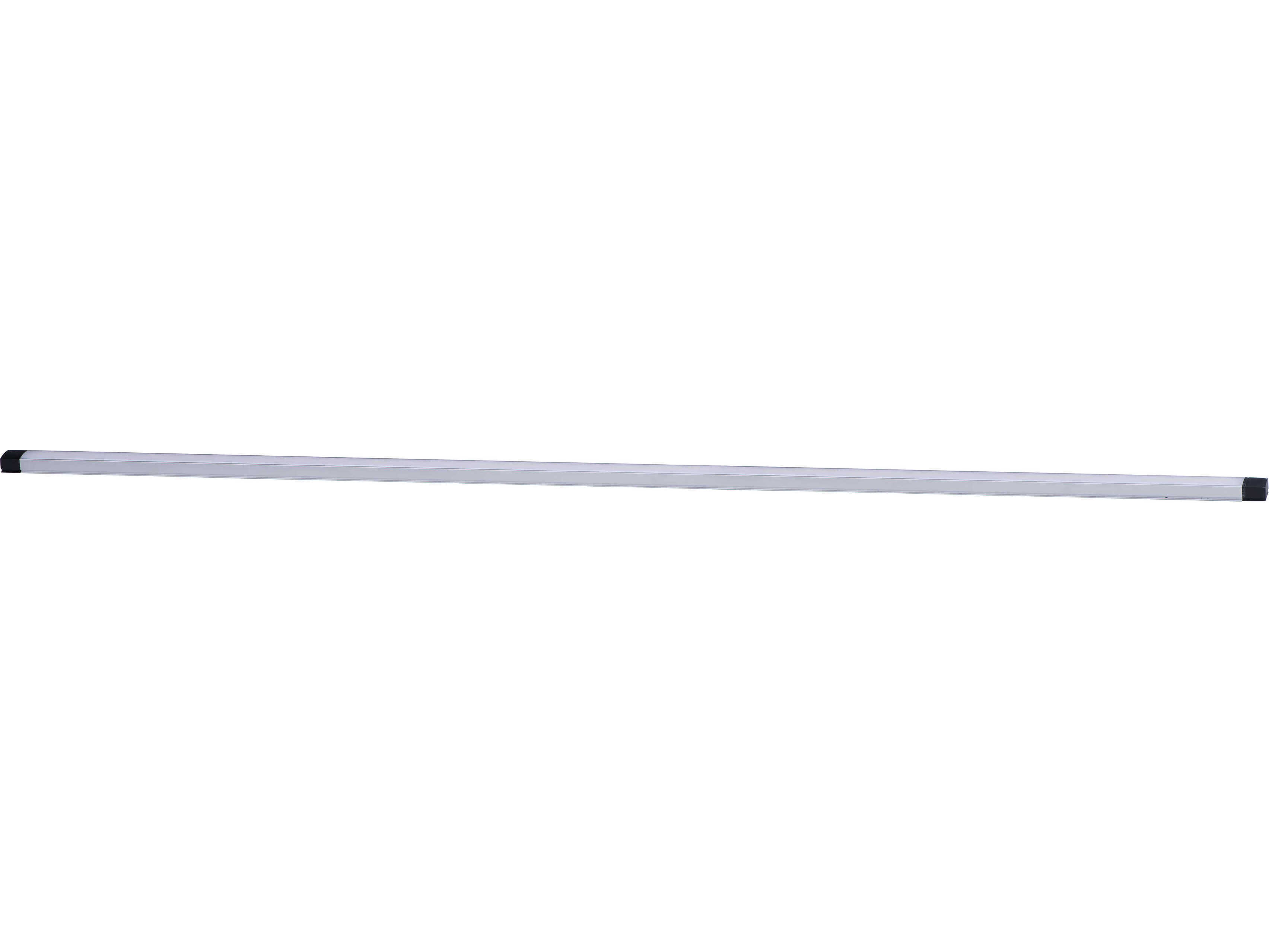 Maxim Lighting Countermax Brushed Aluminum 3000K Silver LED Linear Under Cabinet Light