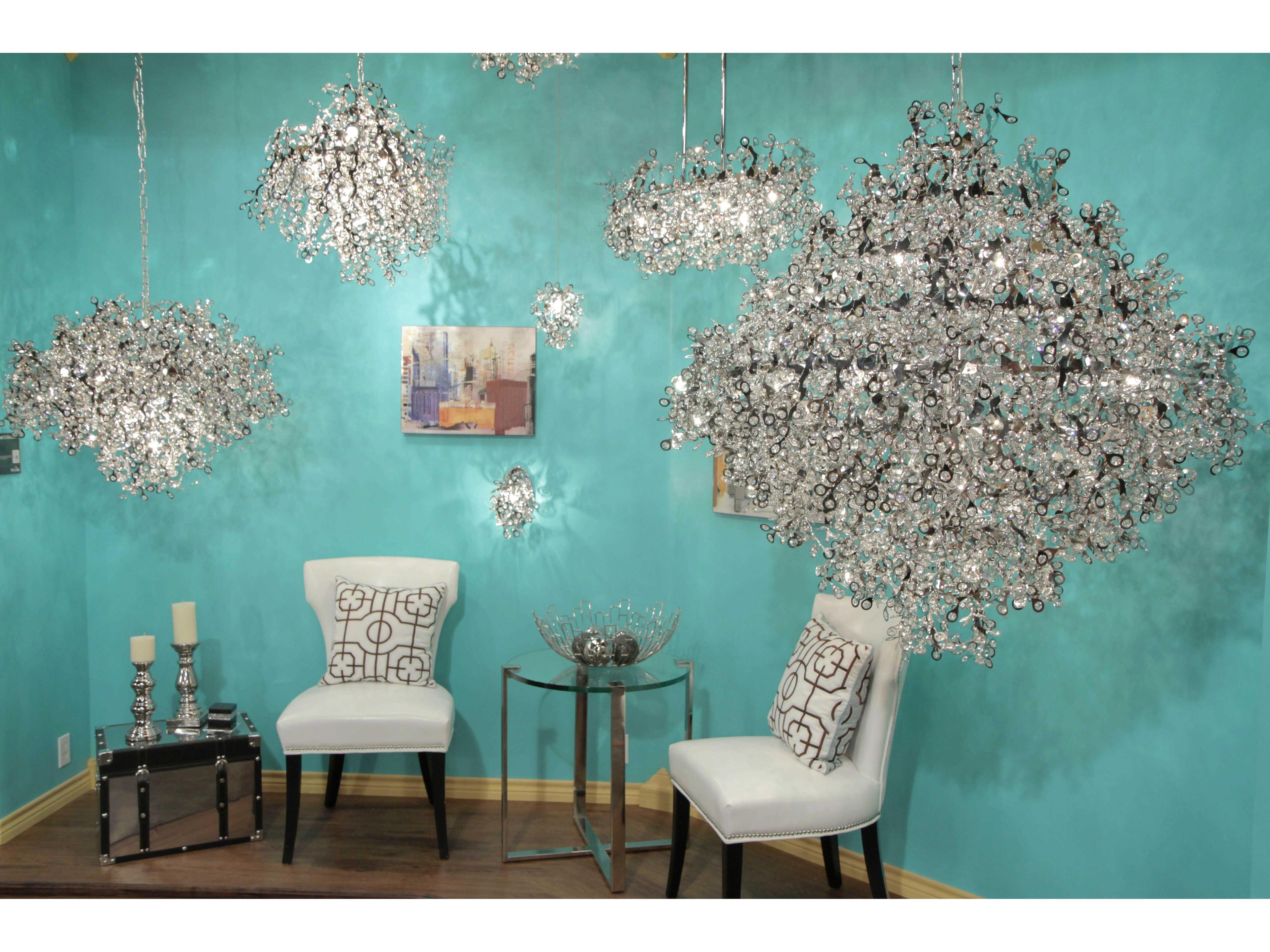 Maxim Lighting Comet 1-Light Polished Chrome Crystal Glass Mini Pendant