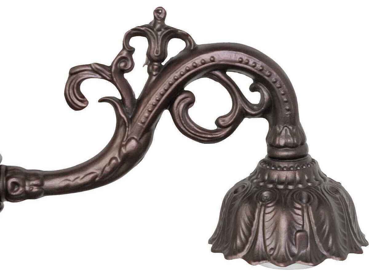 Meyda Victorian 3-Light Mahogany Bronze Traditional Chandelier