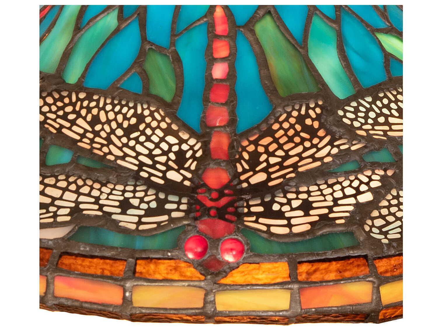 Meyda Tiffany Hanginghead Dragonfly Antique / Mahogany Bronze Shade