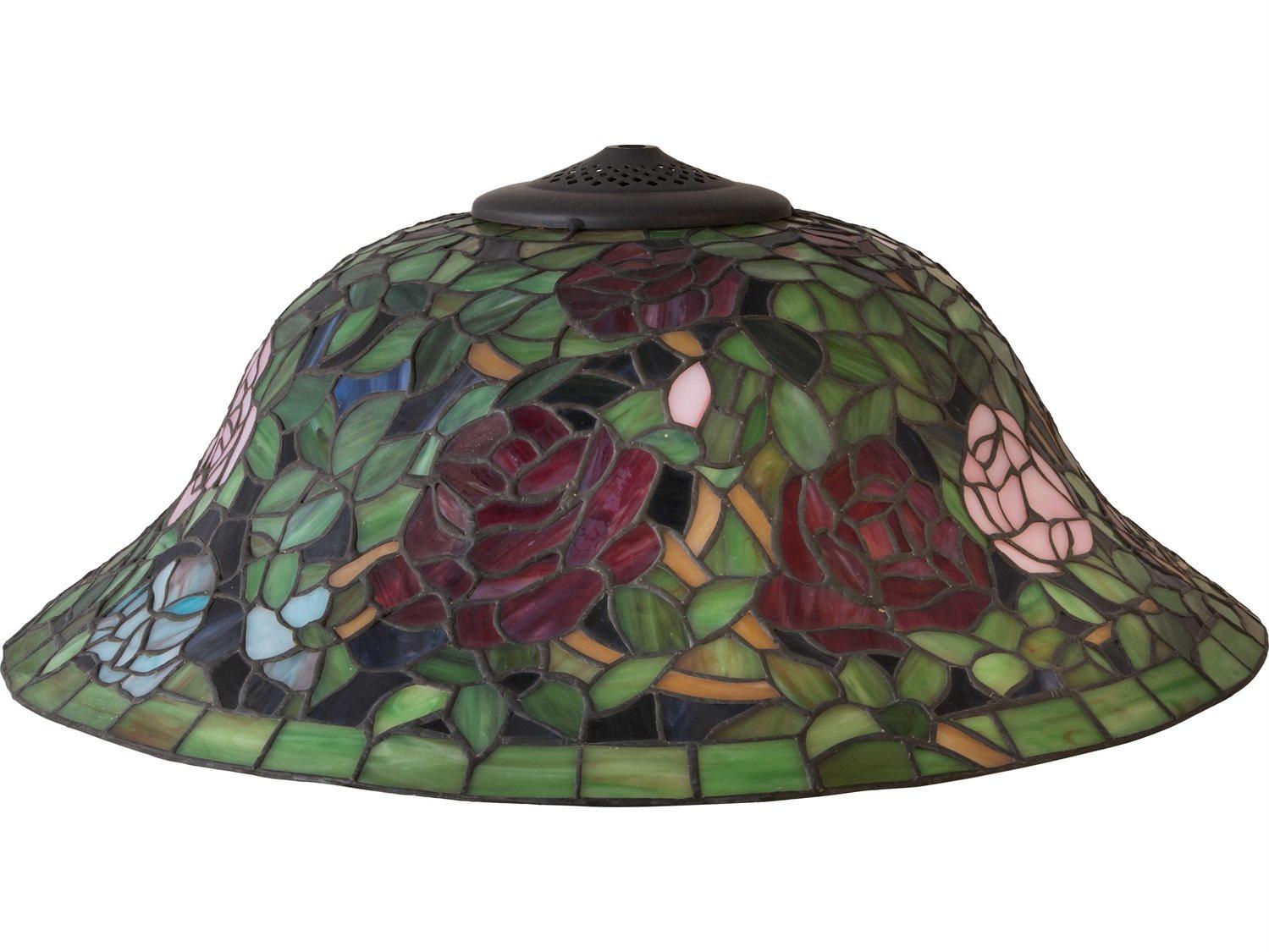 Meyda Tiffany Rosebush Ruby 20" Shade