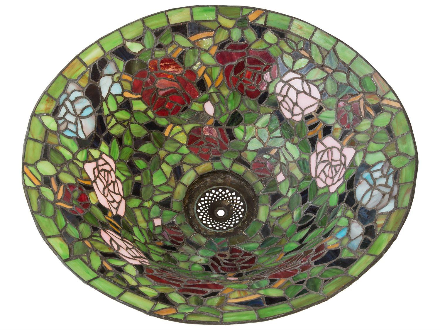 Meyda Tiffany Rosebush Ruby 20" Shade