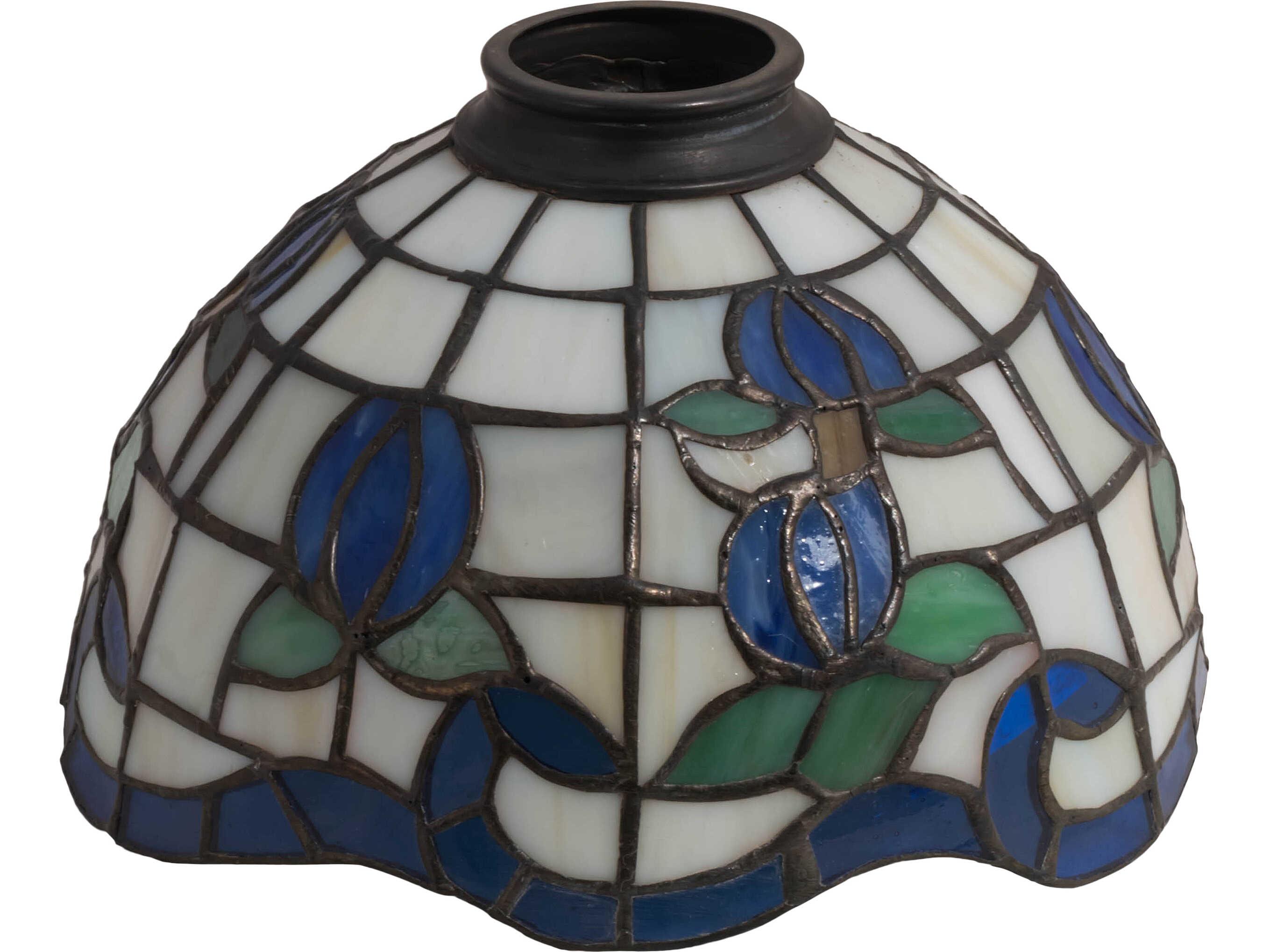 Meyda Roseborder Stained Glass