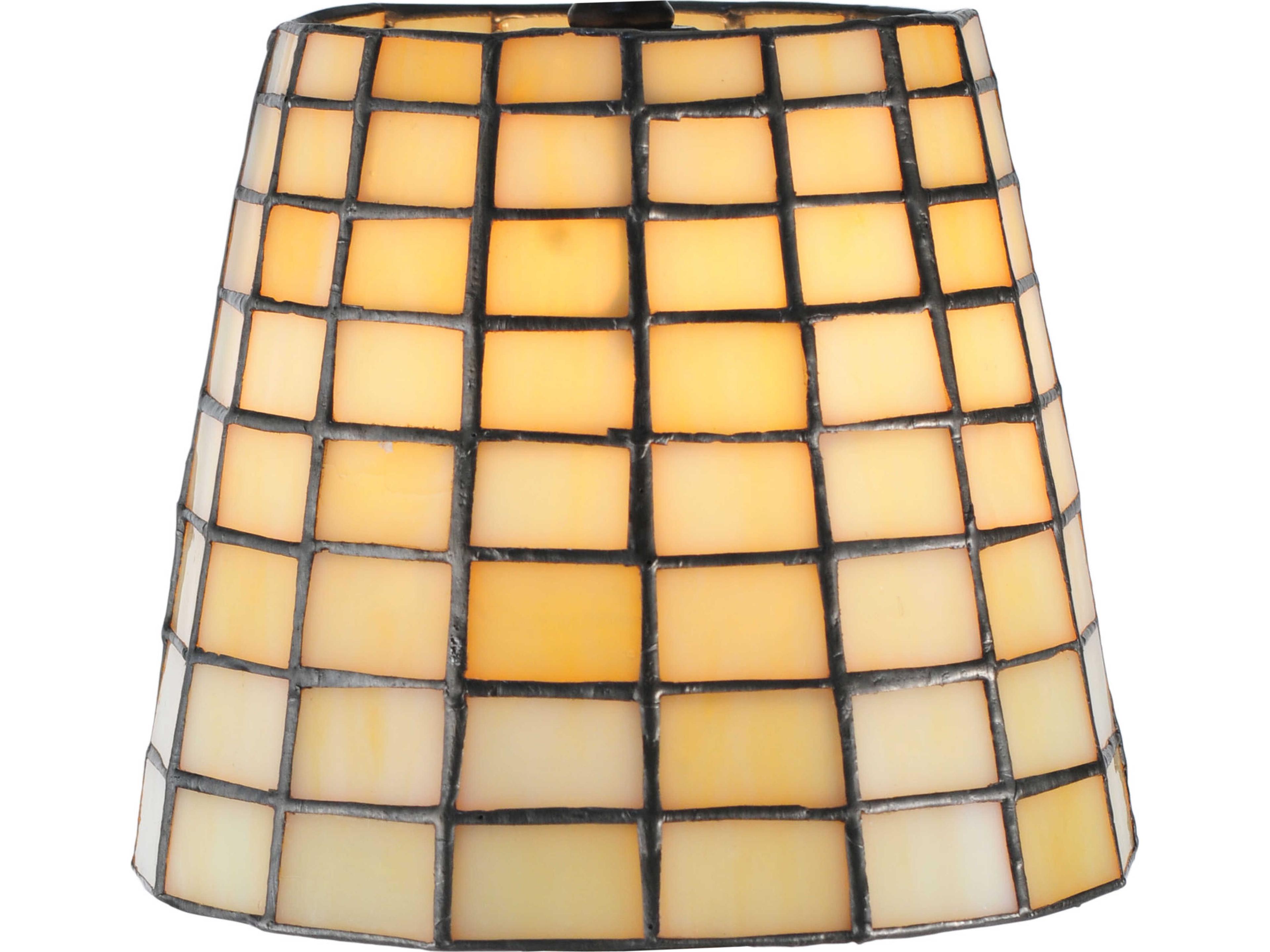Meyda Geometric Beige Shade