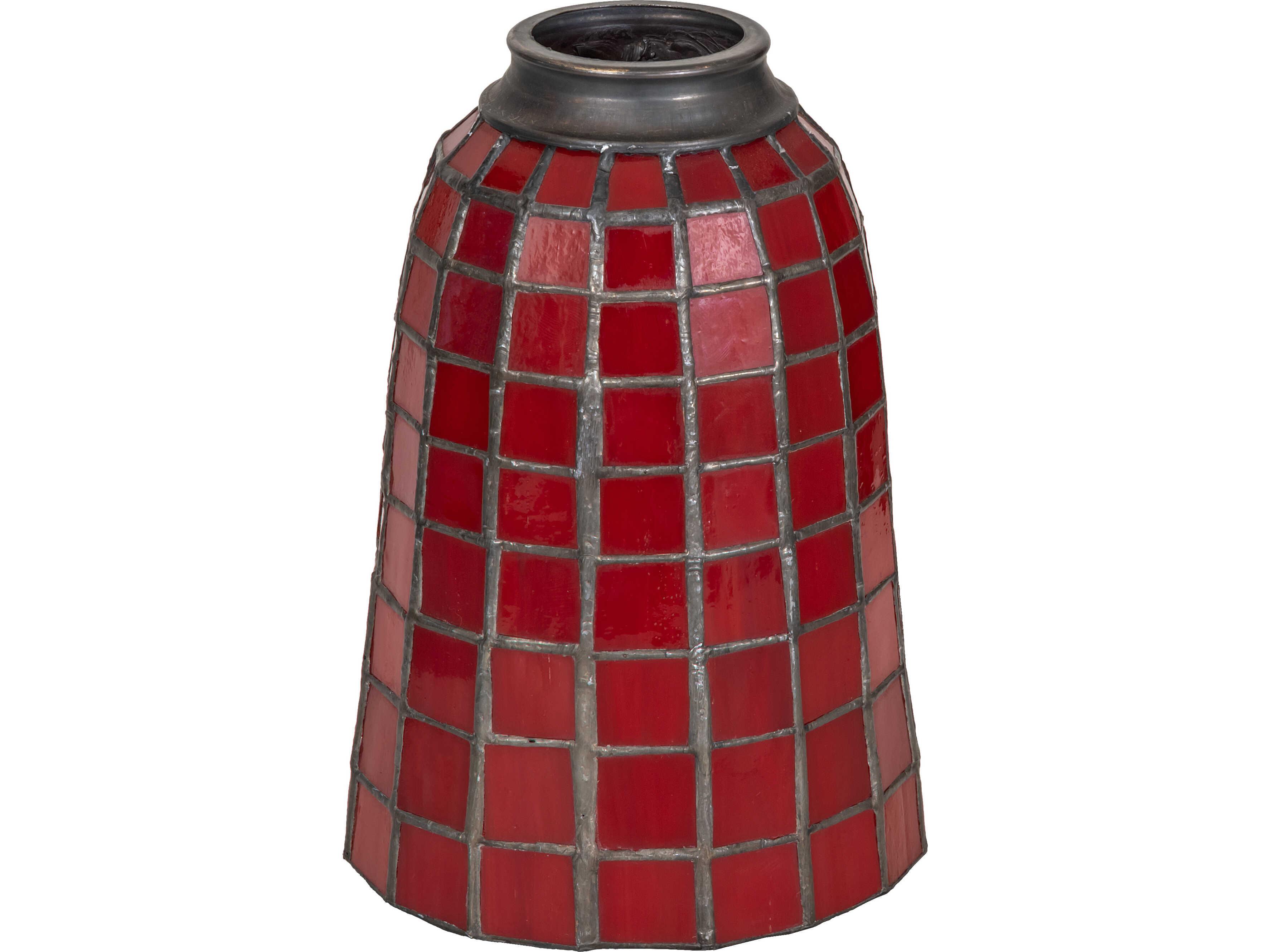 Meyda Terra Roja Stained Glass